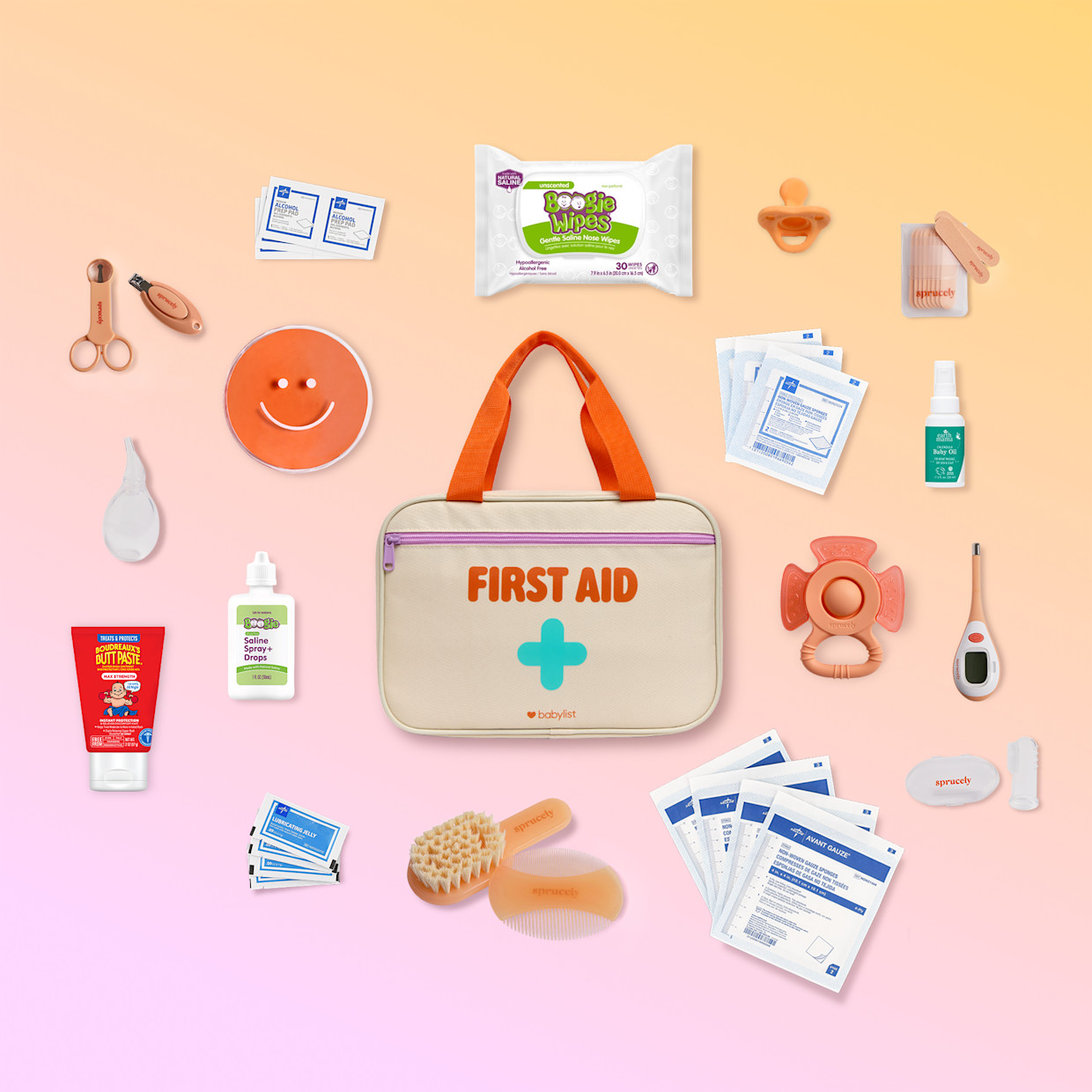 Babylist Baby First Aid & Grooming Kit.
