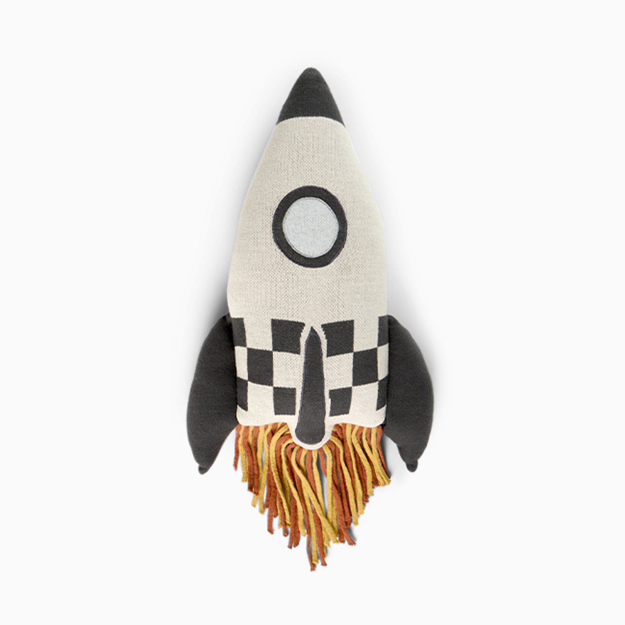 Lorena Canals Rocket Knitted Cushion.