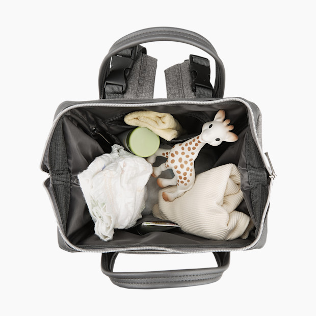 bananafish macie backpack diaper bag in black