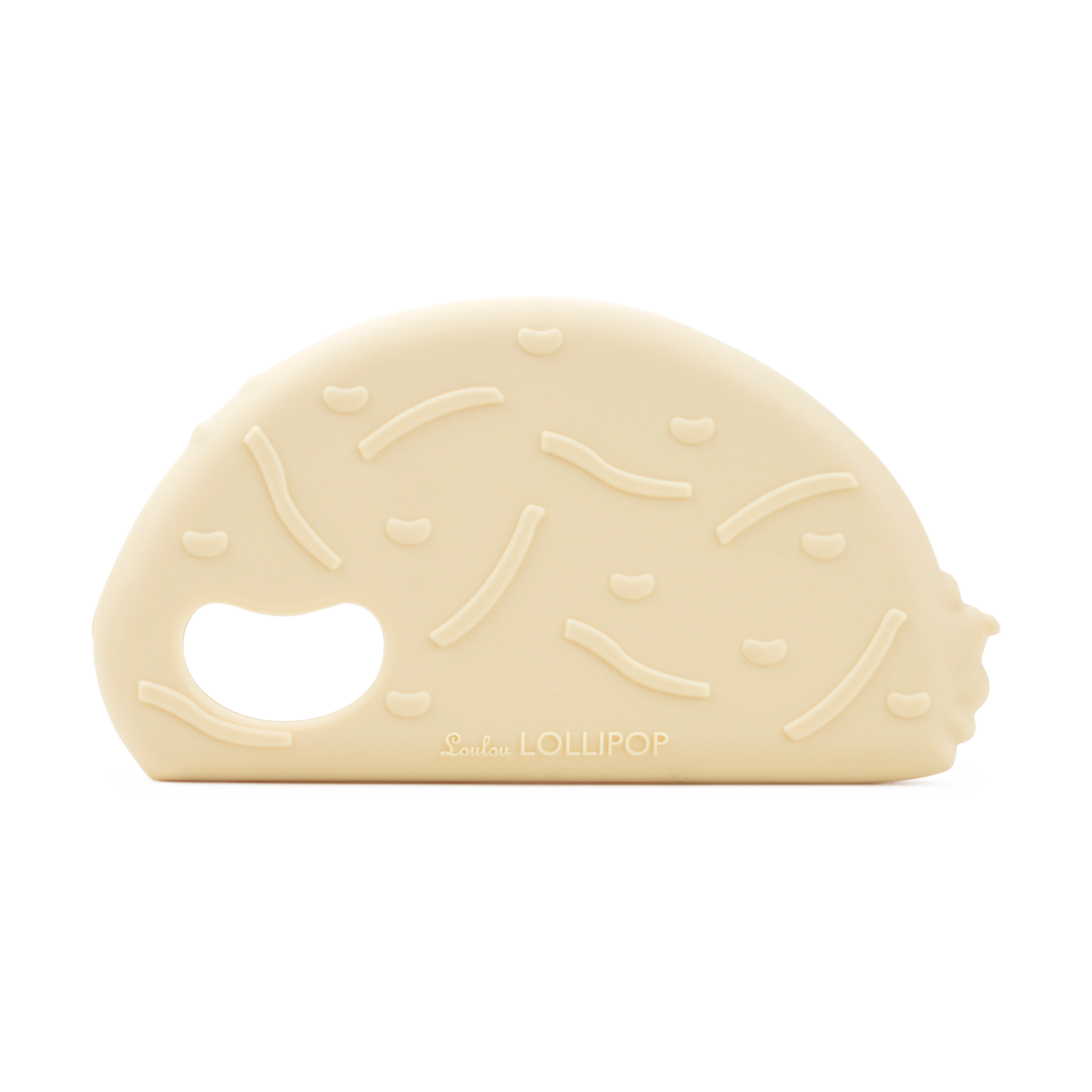 Loulou Lollipop Silicone Teether - Taco.