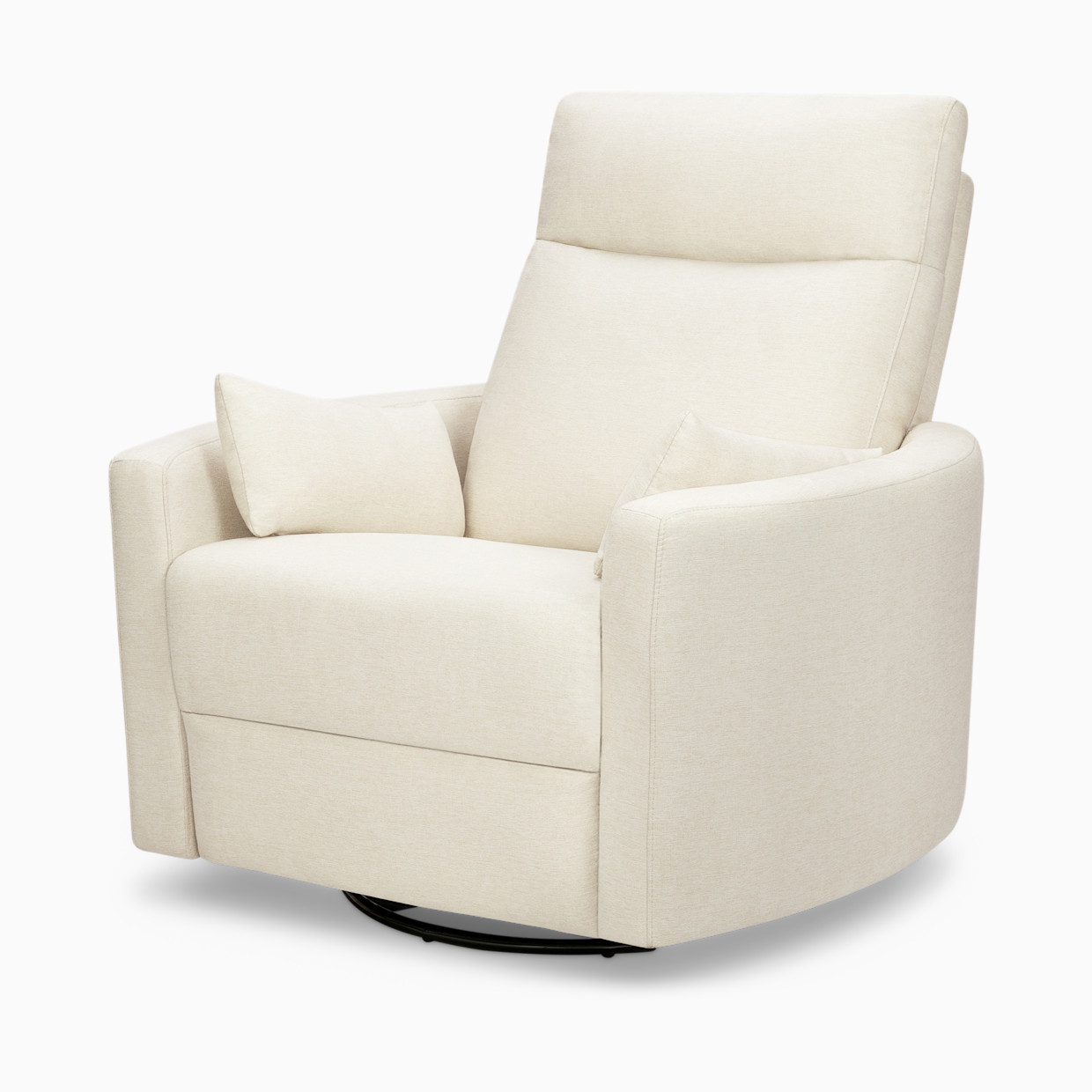 daVinci Atlas Manual Swivel Recliner - Vanilla.