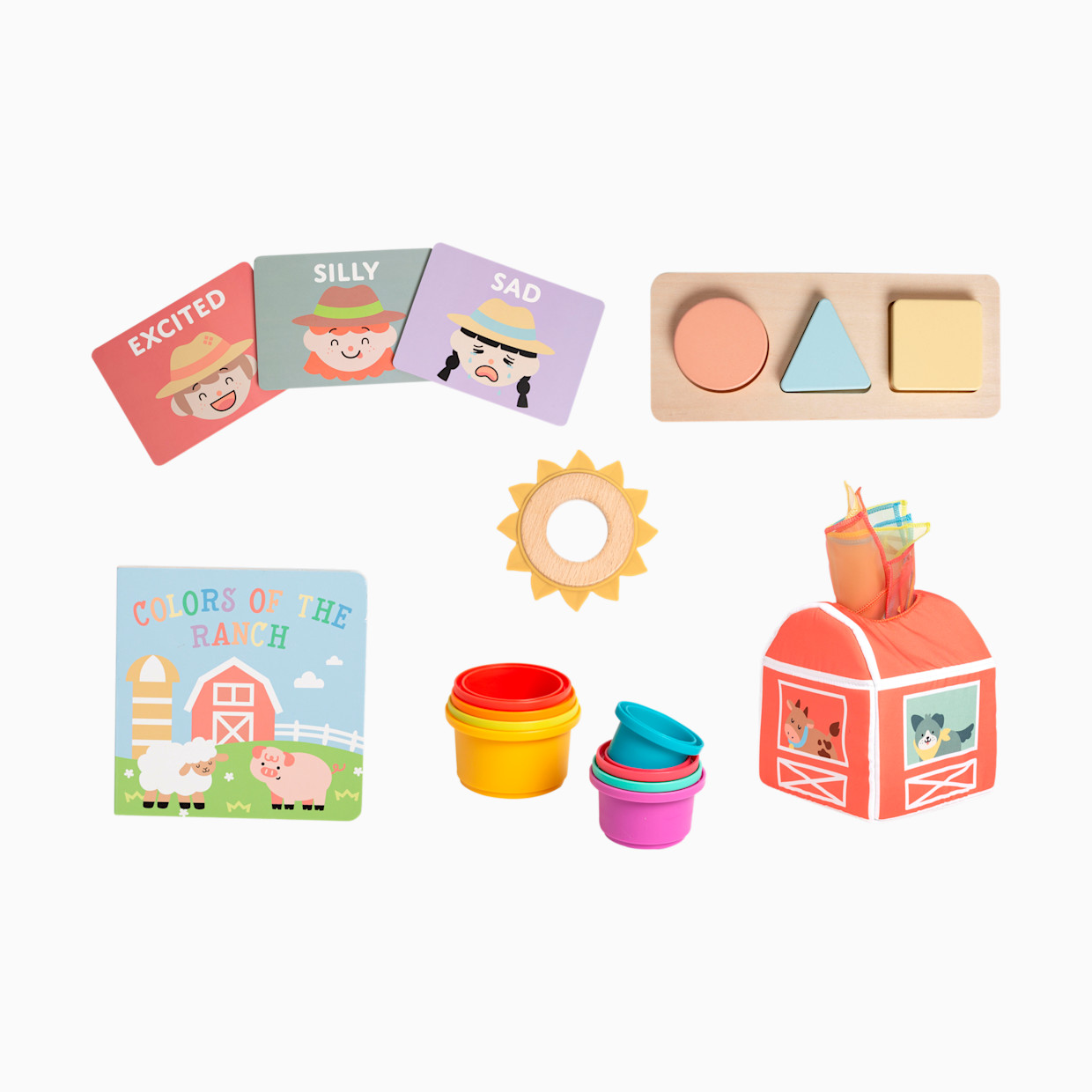 Pearhead 6-12 Months Baby Learning Toys Set.