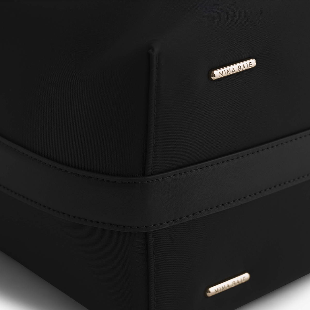 Mina Baie Sienna Nylon - Black, Midi.