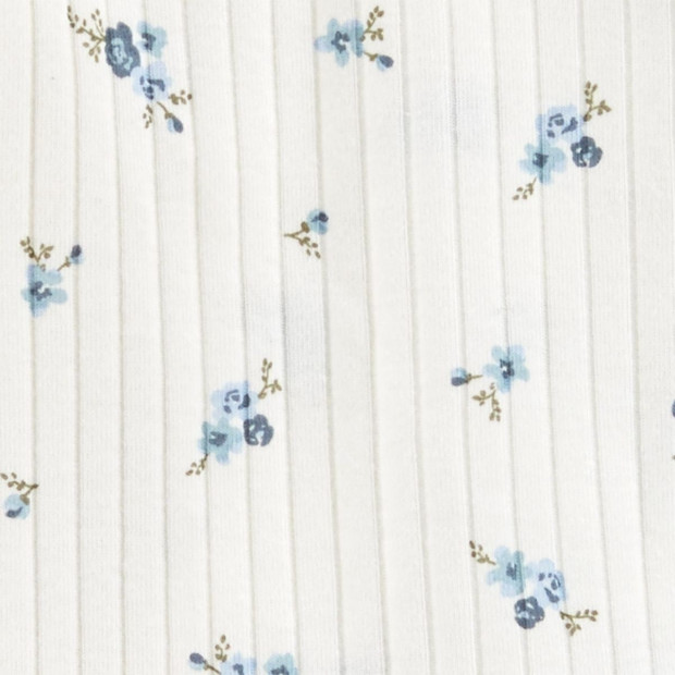 Carter's 3-Piece Floral Outfit Set - White Florals/Blue, Nb.