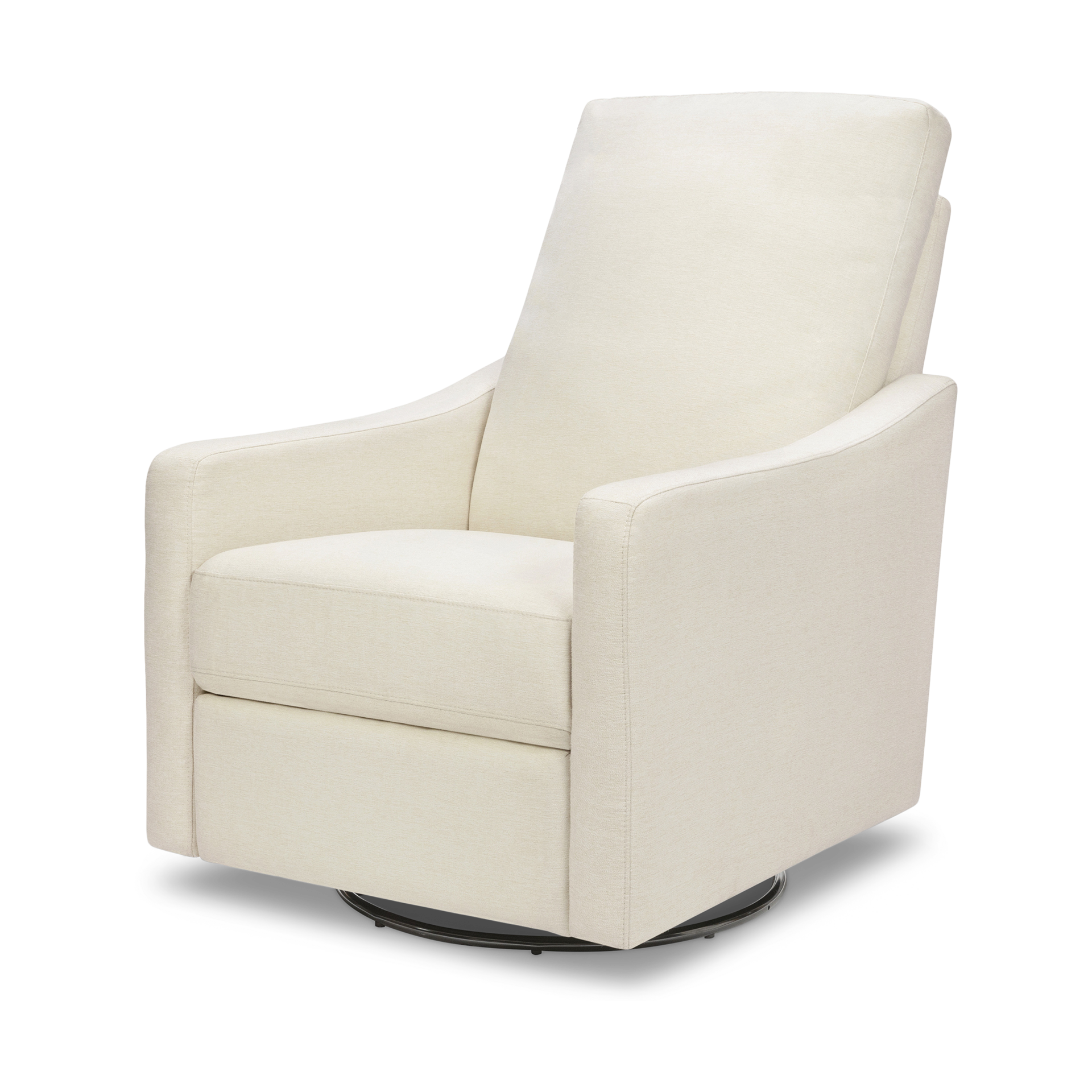 daVinci Jonah Manual Swivel Recliner - Vanilla.