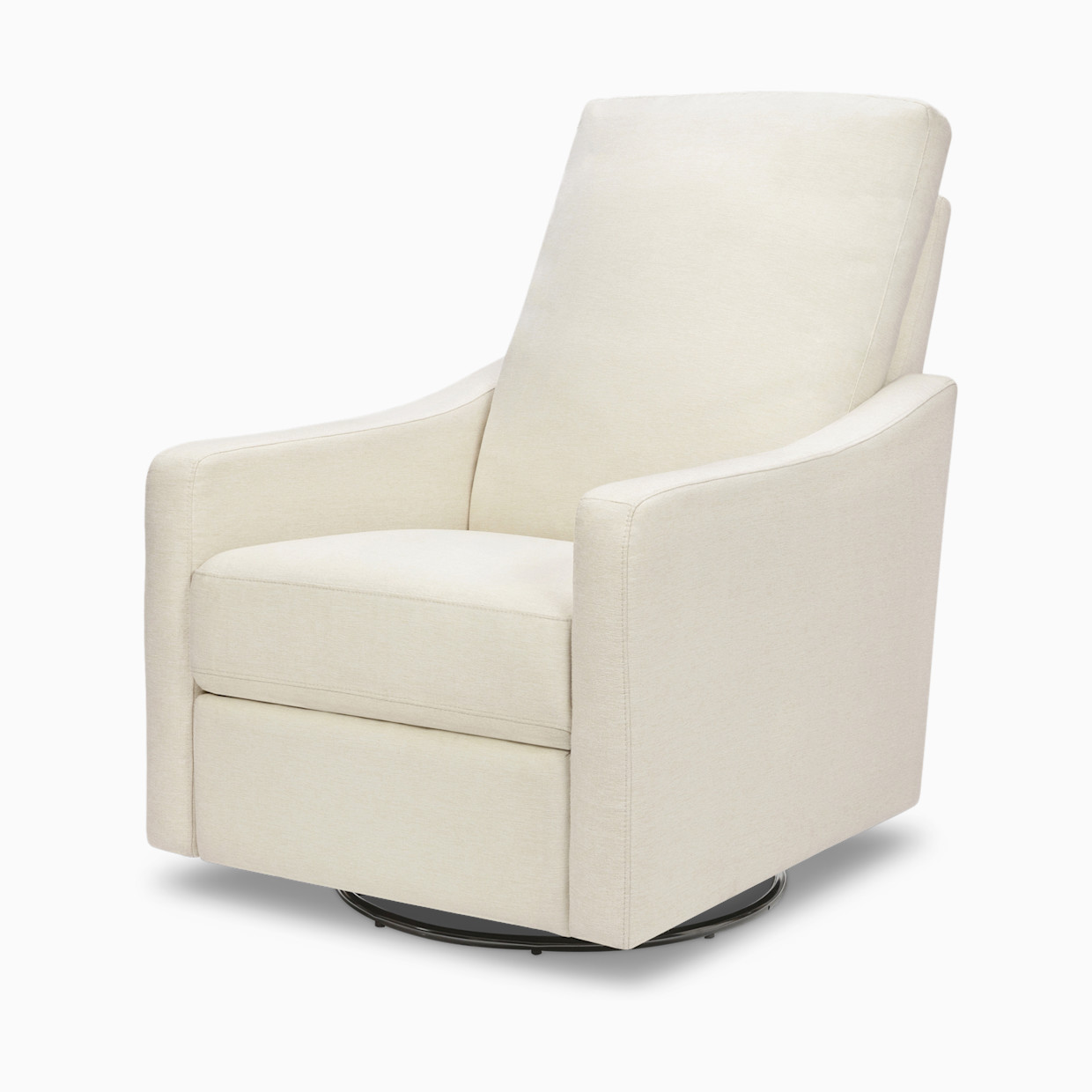 daVinci Jonah Manual Swivel Recliner - Vanilla.