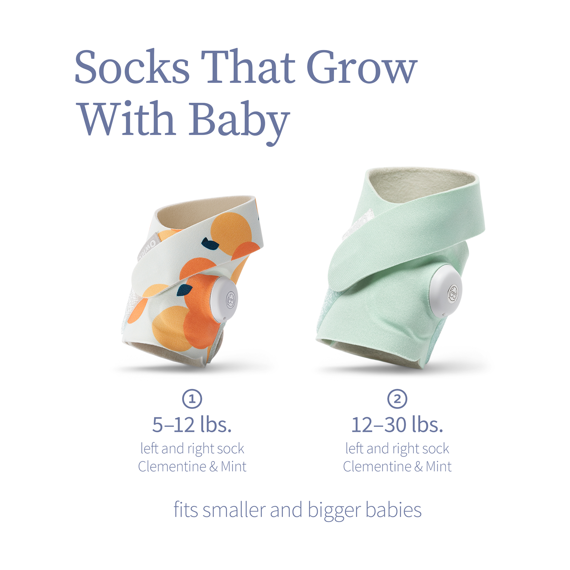 Owlet Owlet x Babylist Dream Sock Sweet Clementine Babylist Shop