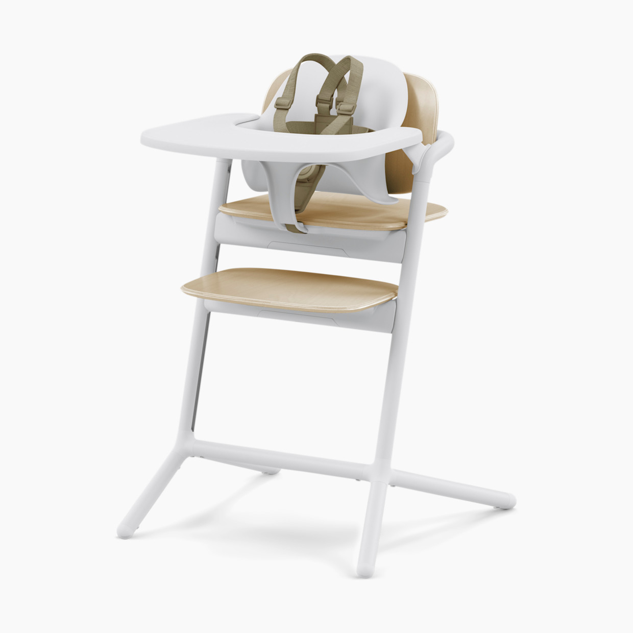 Cybex LEMO 2 High Chair 3-in-1 Set - Sand White.