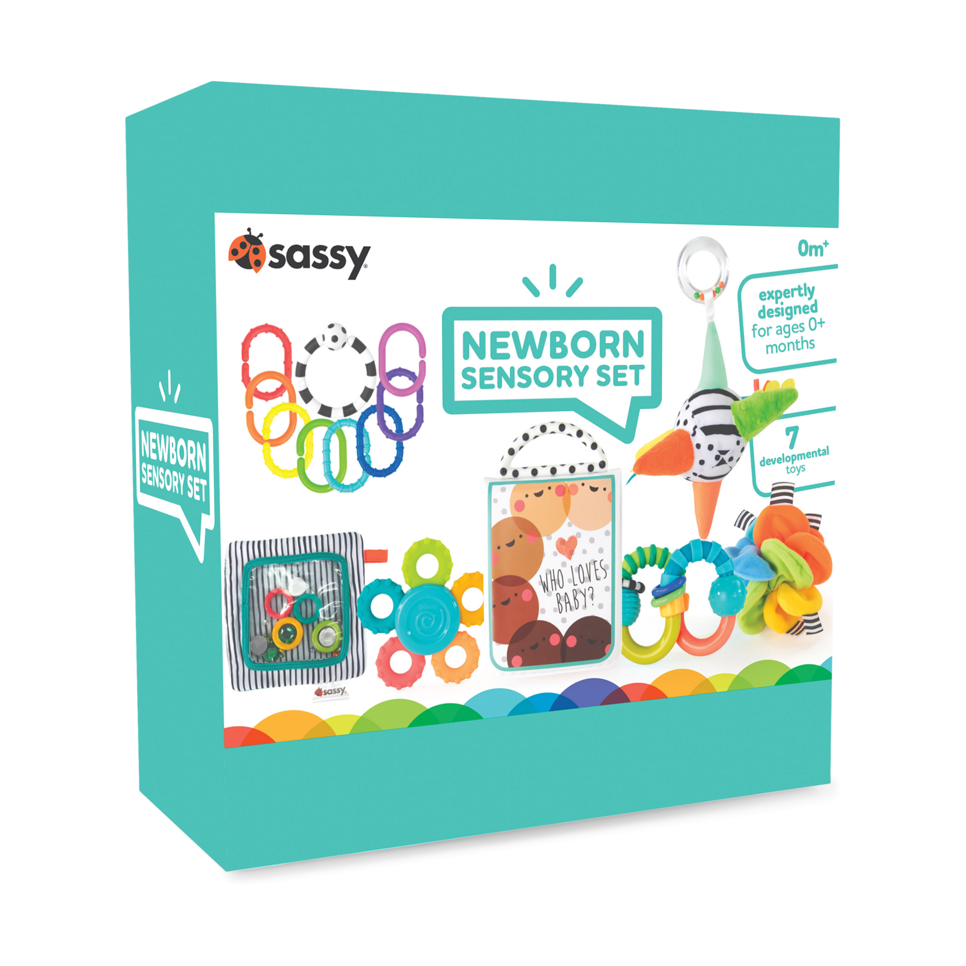  Newborn Sensory Toys Gift Set.