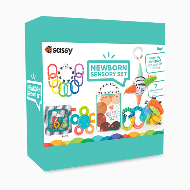Sassy Newborn Sensory Toys Gift Set.