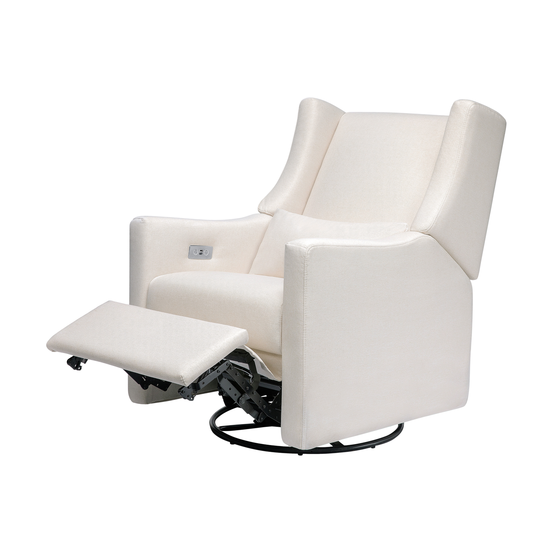 electronic recliner and swivel glider