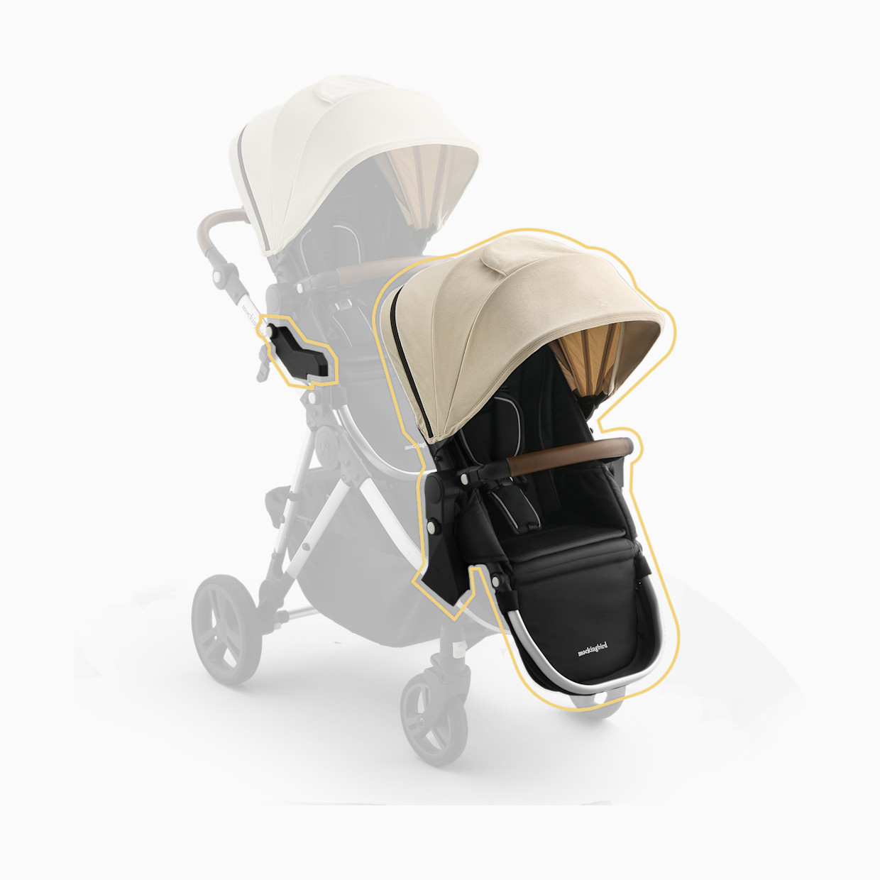 Mockingbird 2nd Seat Kit 3.0 - Oat.