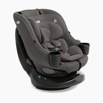 Chili Spin 360 2-in-1 Rotating Convertible Car Seat with a 360 Spin and Easy Installation - Lower Anchor Attachment or Vehicle Belt Installation (Thunder)