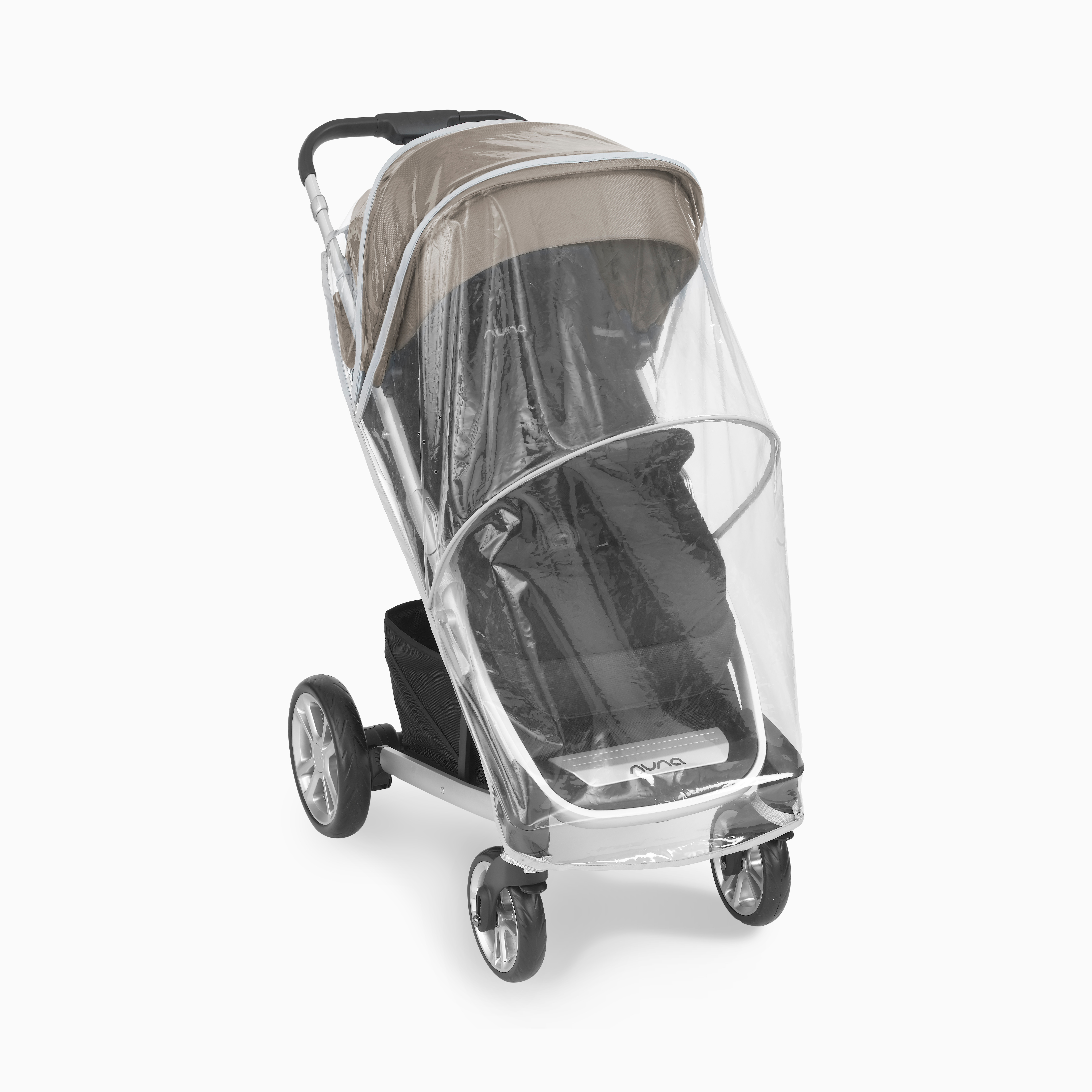 toddler stroller INFANS Jogging Stroller, Shock Absorbing, Dining Plate, Cup Holder, Adjustable Backrest, Lightweight, Black main image 1