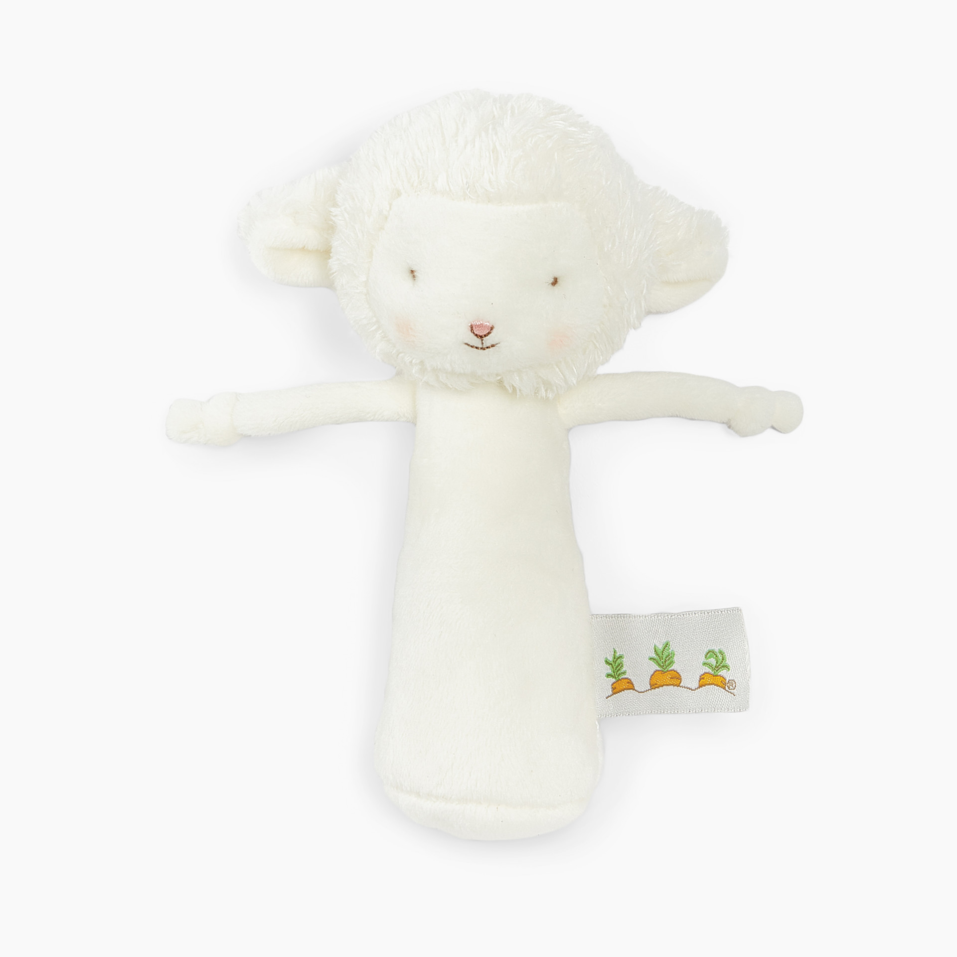 Friendly Chime Baby Rattle - Gray Bunny