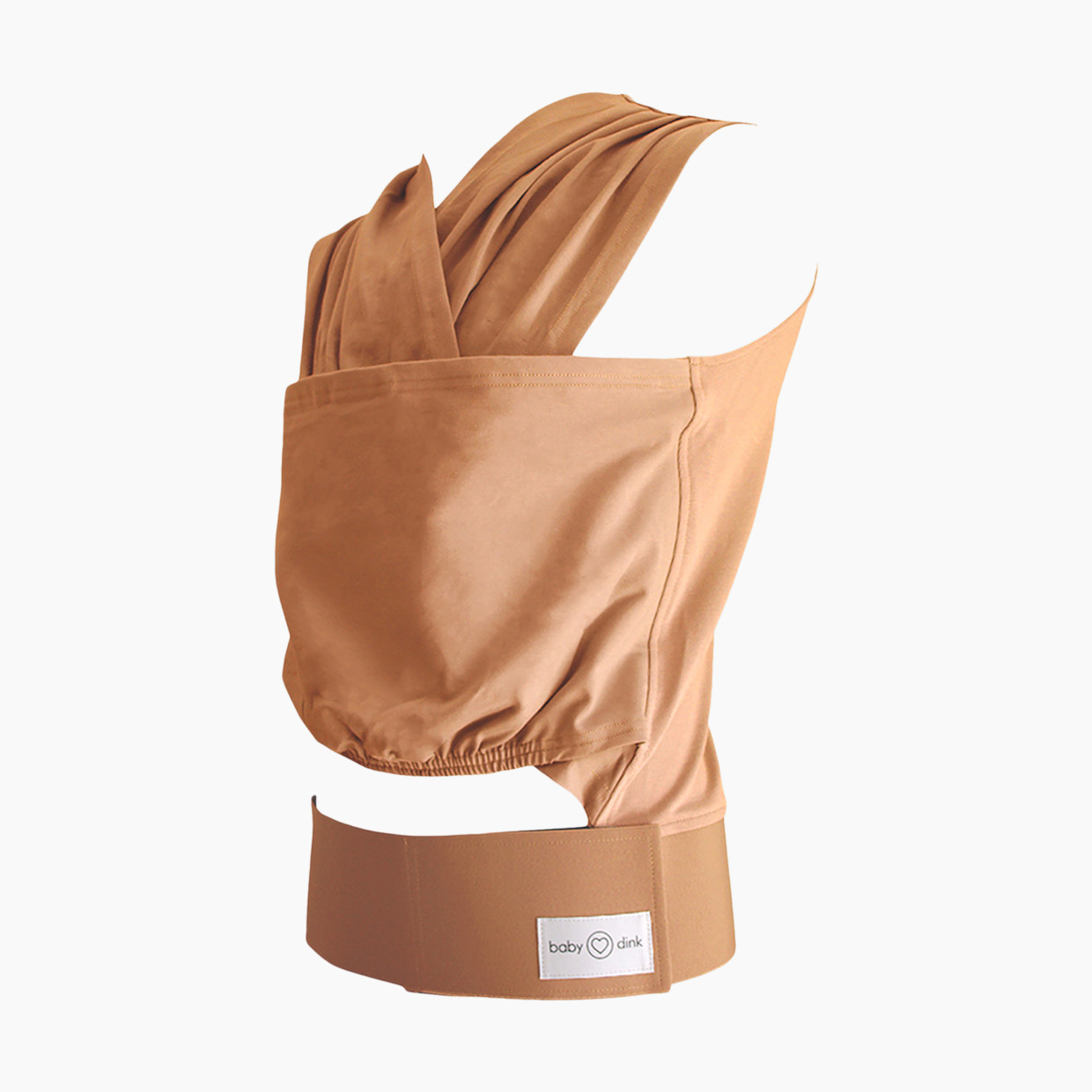 BabyDink T-Shirt Newborn Wrap Carrier - Maple, Small.