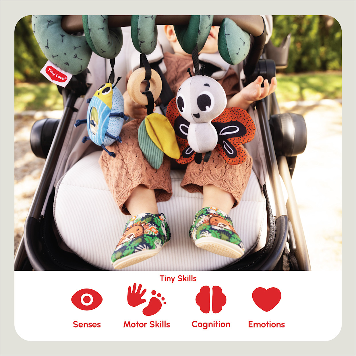 Tiny Love Stroller Arch - Tiny Bugs.