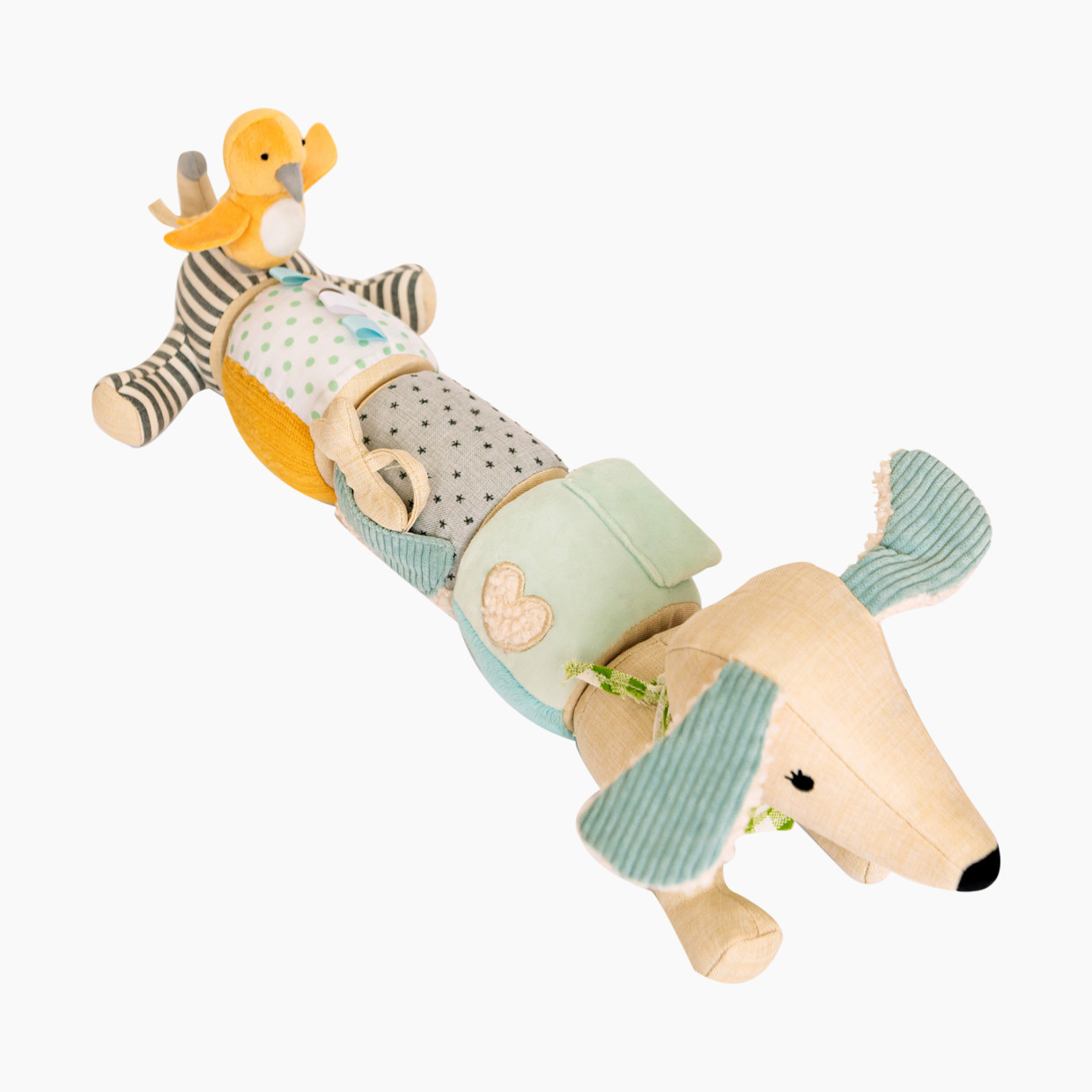 Wonder & Wise Pull Apart Pup Soft Toy.