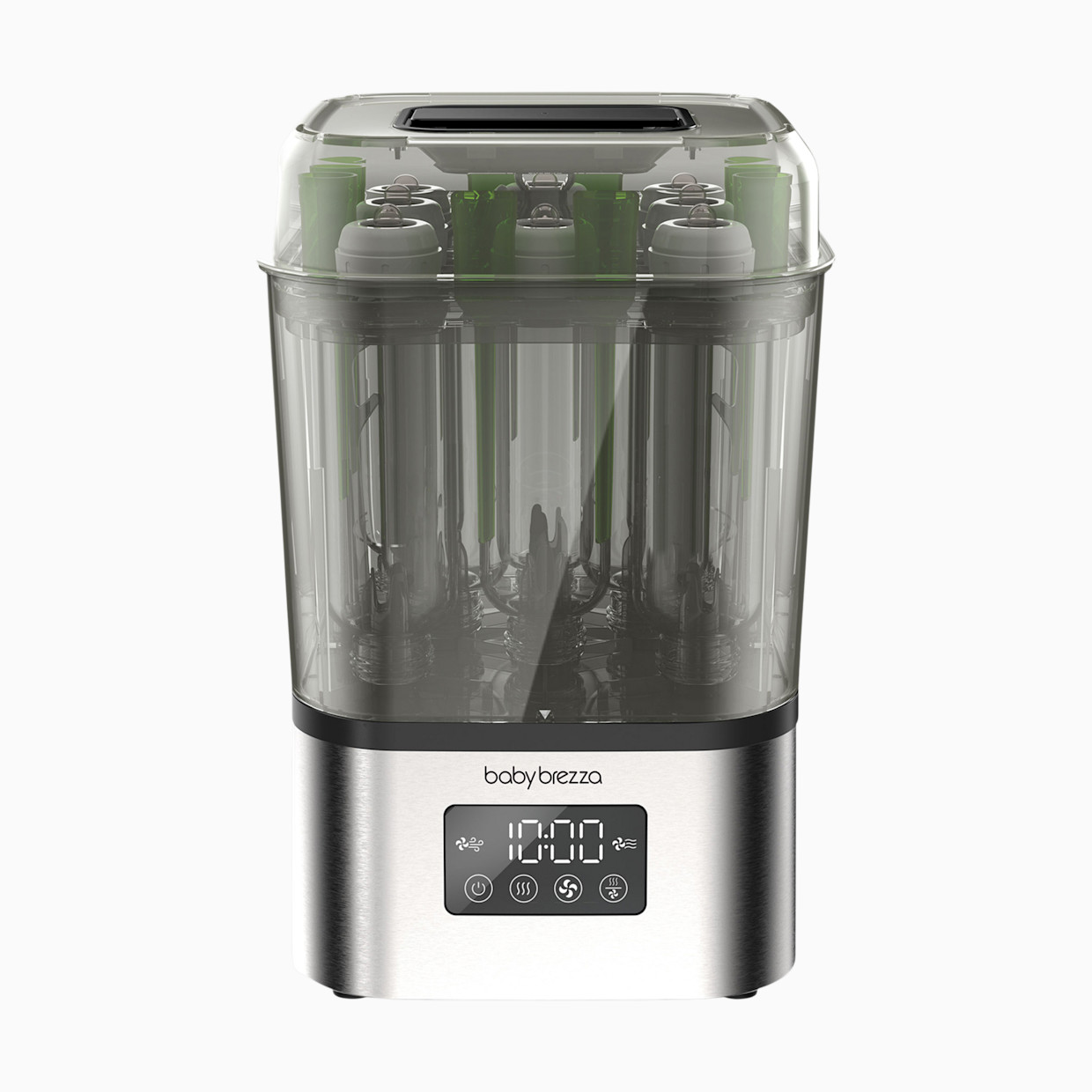 Baby Brezza SuperQuick 10-Minute Baby Bottle Sterilizer and Dryer - Stainless.