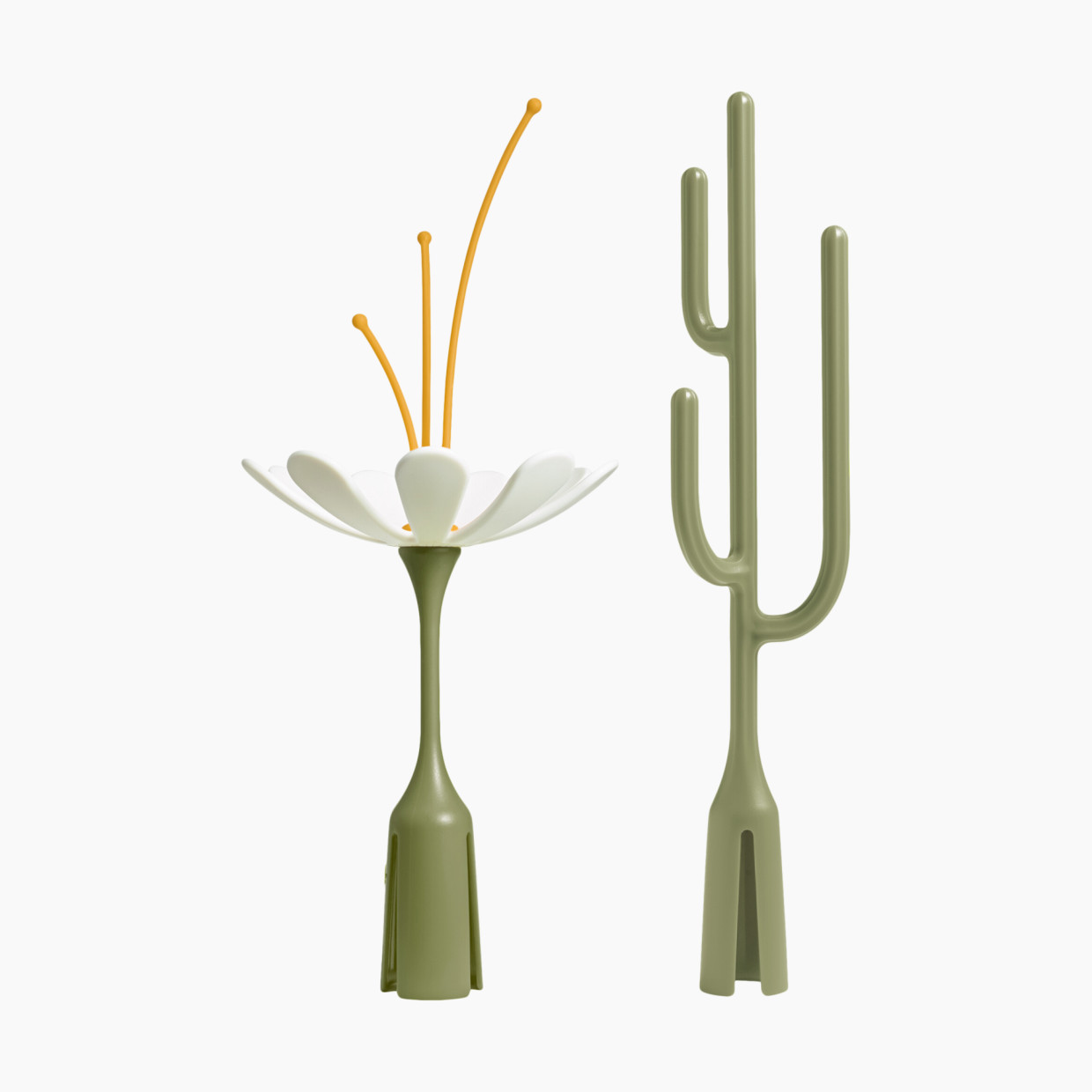 Boon Poke & Stem Drying Rack Accessory (2 Pack) - Sage Green.