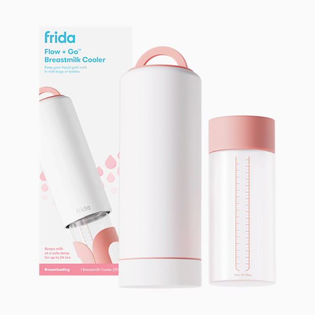 Frida Mom Flow + Go Breastmilk Cooler.