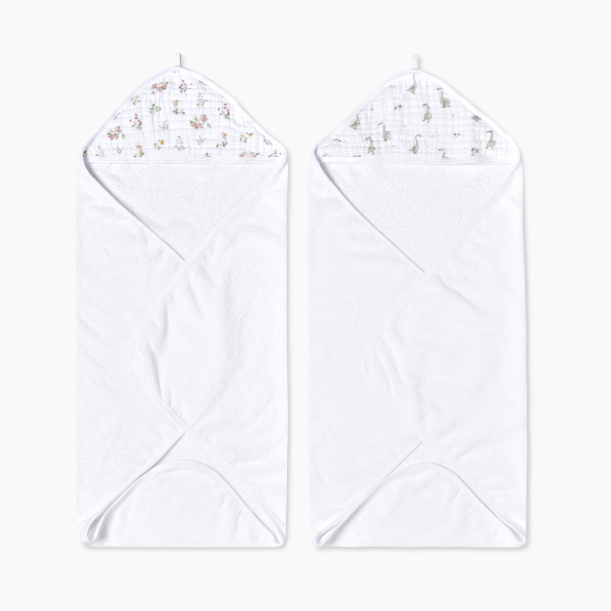 Aden + Anais Essentials Hooded Towels (2 Pack) - Country Floral.