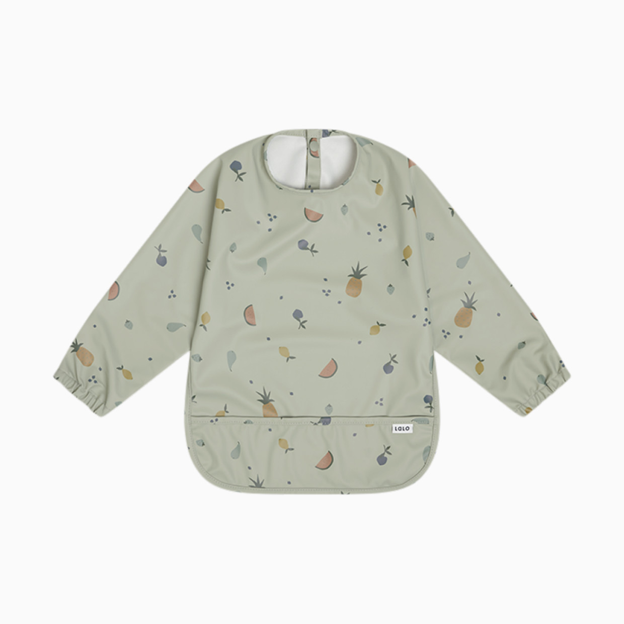 Lalo Smock Bib - Sage Print.