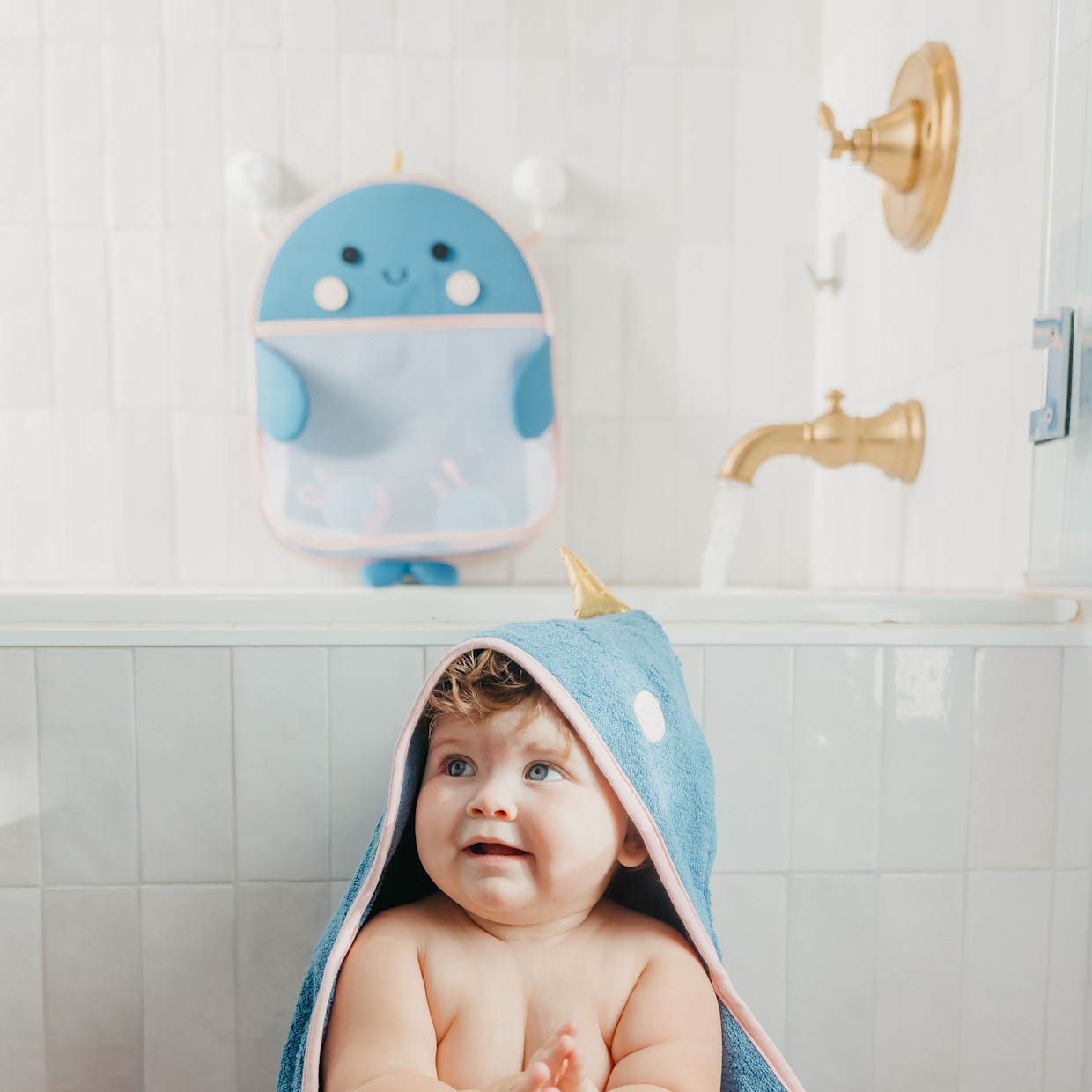 Copper Pearl Bath Toy Ogranizer - Nori.