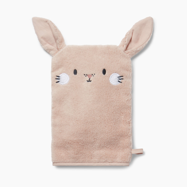 MORI Animal Towel Mitt - Bunny, One Size.