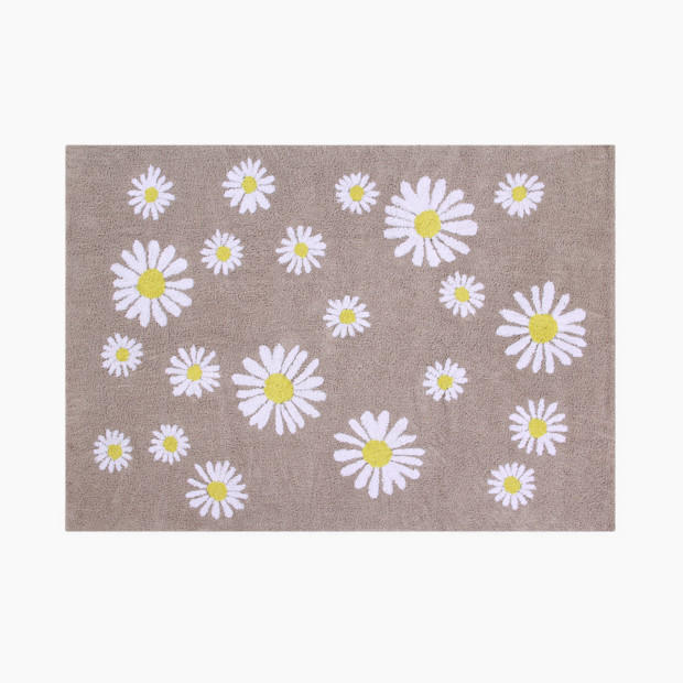 Lorena Canals Oh Joy! Washable Rug - Happy Daisies, 4'7" X 6'7".