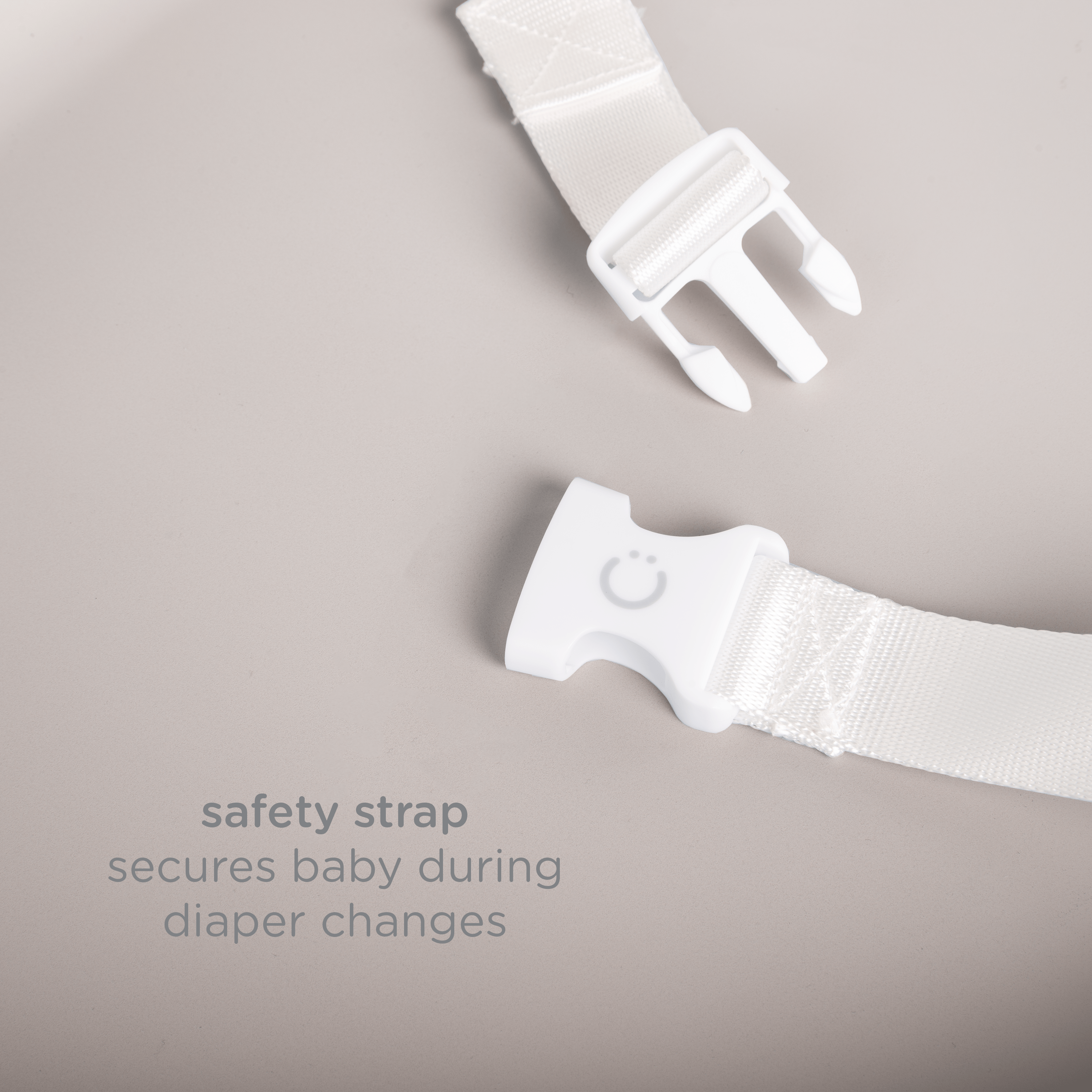 Ubbi Foam Changing Pad - Taupe.