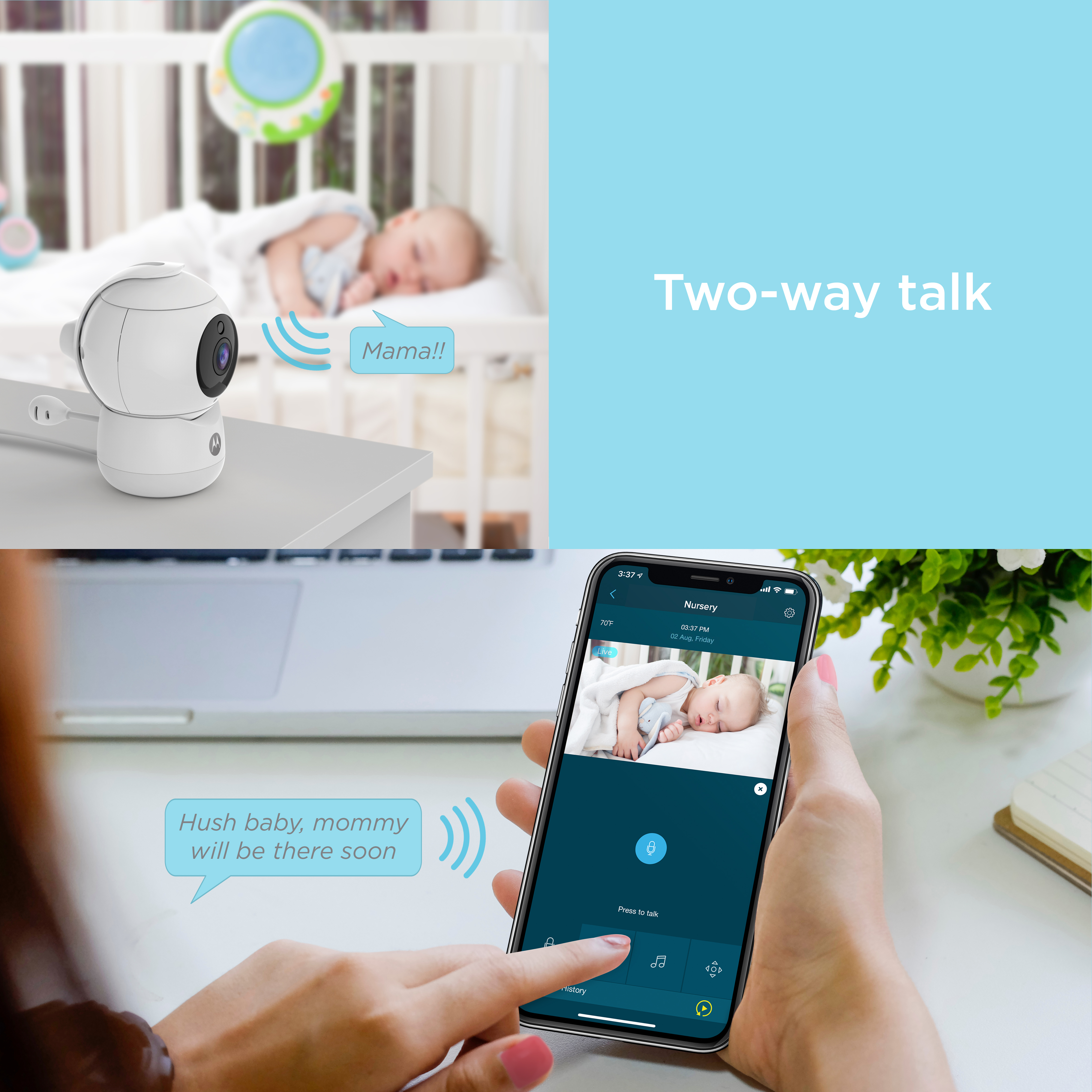 peek a boo baby monitor