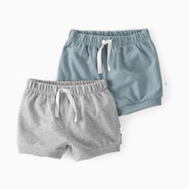 Little Planet by Carter's Unisex-Baby 2-Pack Shorts Made with Organic Cotton