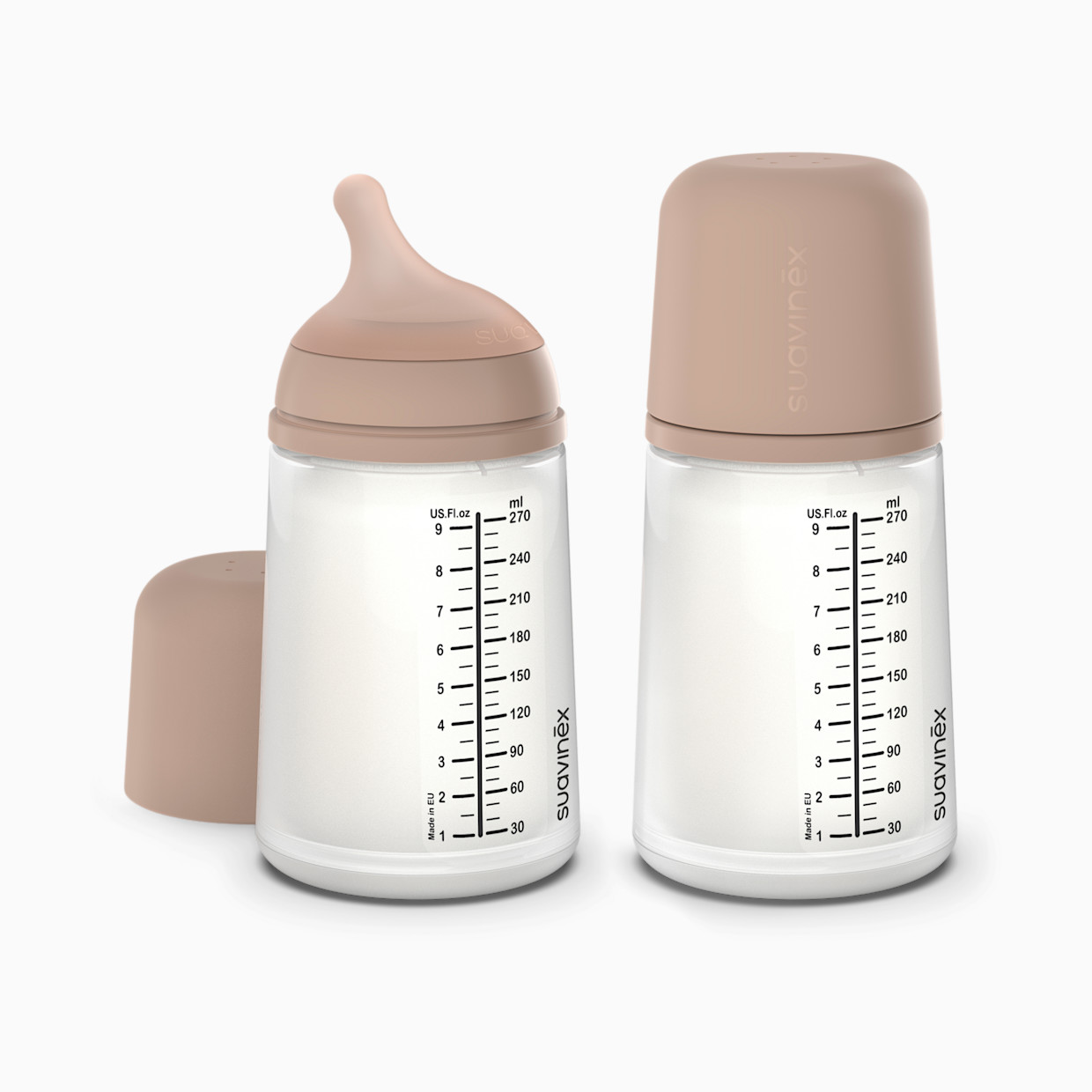 Suavinex Zero Zero Anti-Colic Bottle - Medium, 9 Oz, 2.