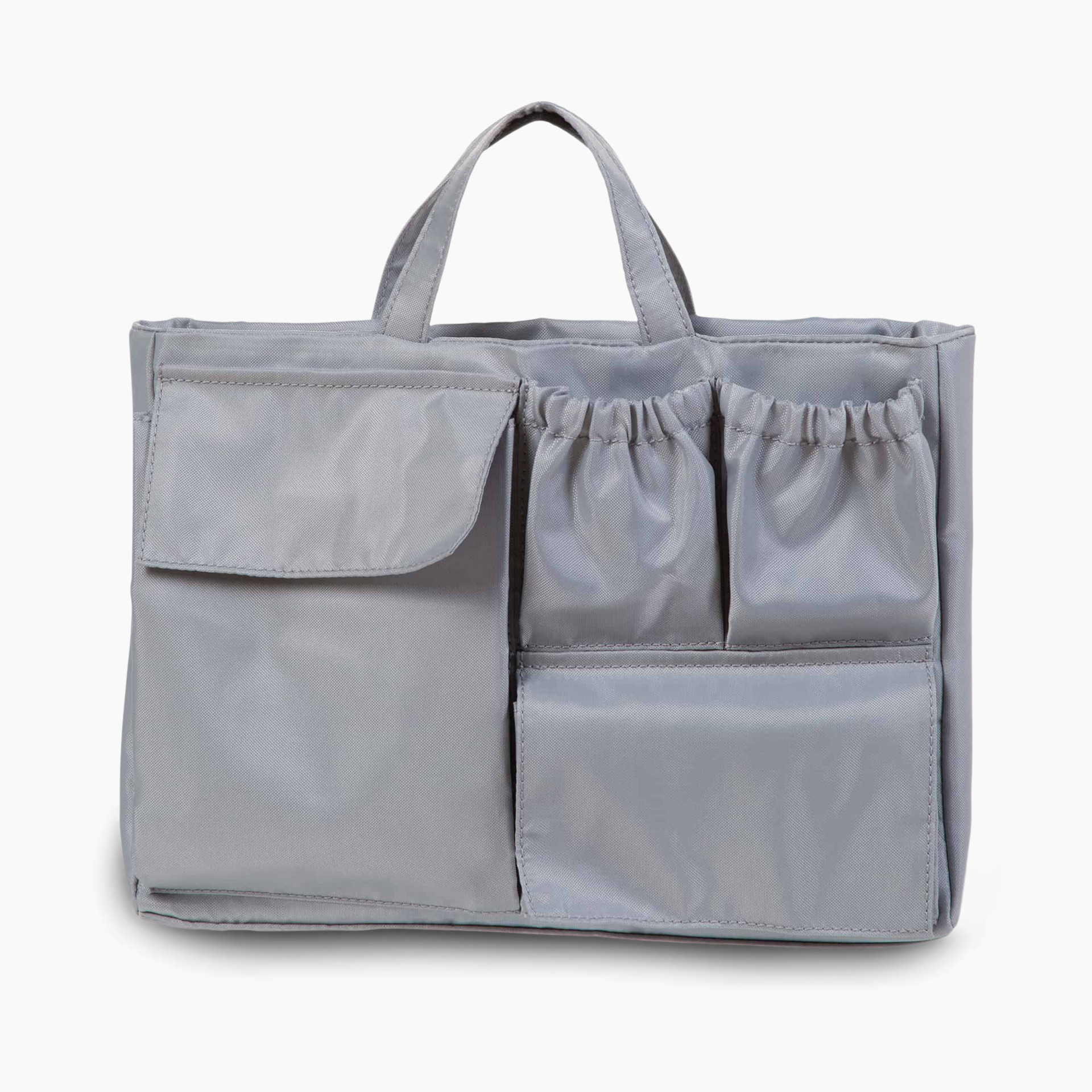 Grey Canvas Bag Organizer Purse Insert Diaper Bag Organizer 