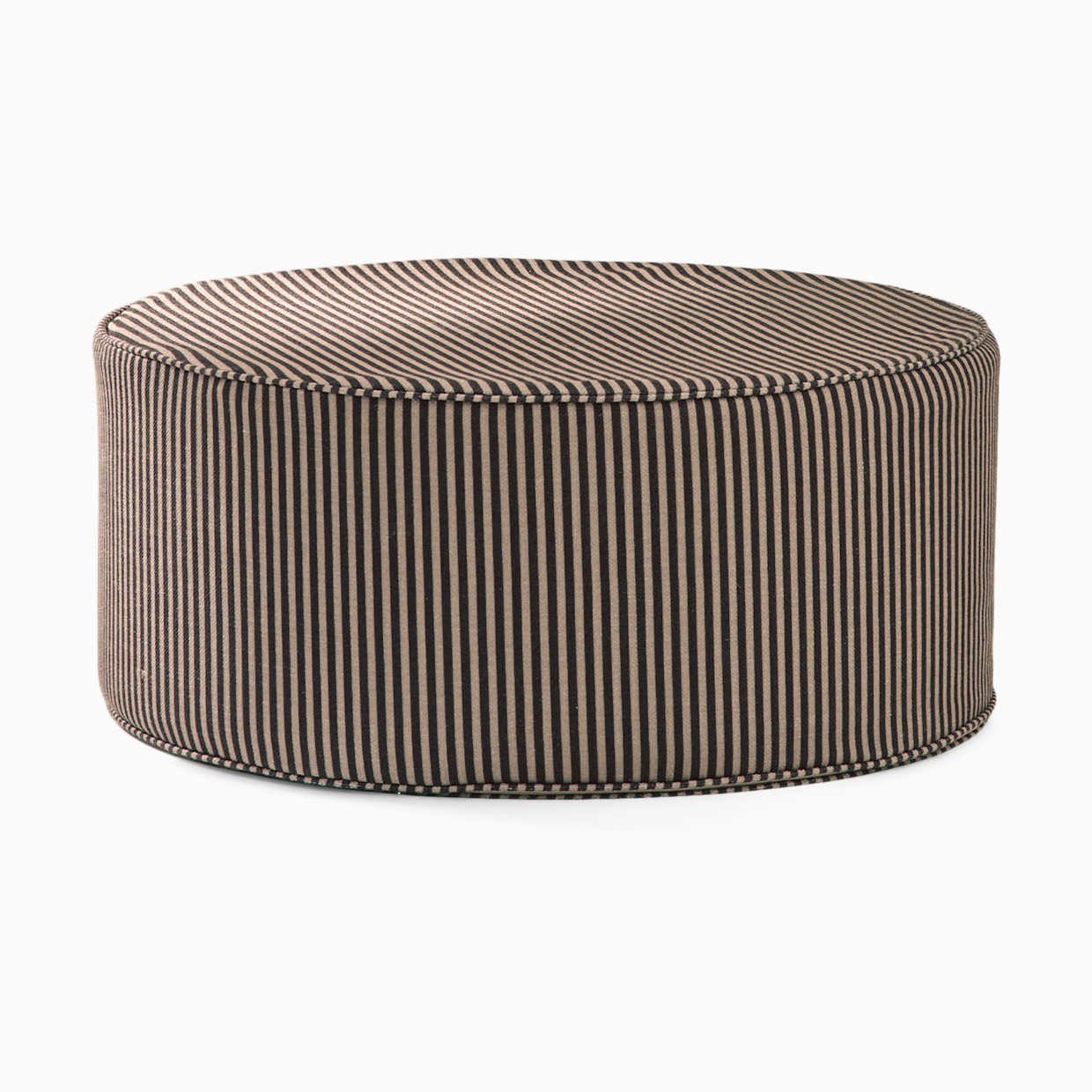 House of Noa Ottoman - Finley Taupe & Sable, Large.