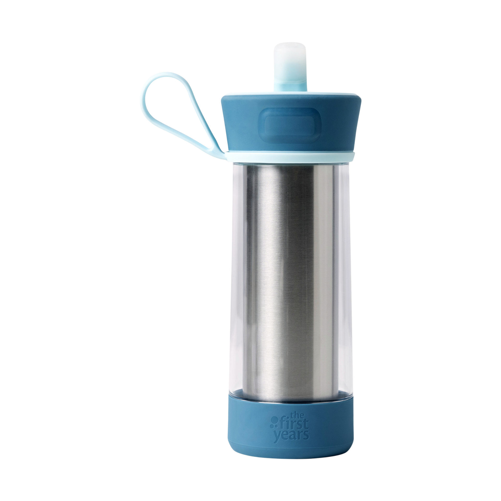 The First Years Cool Core Stainless Steel Insulated Water Bottle.