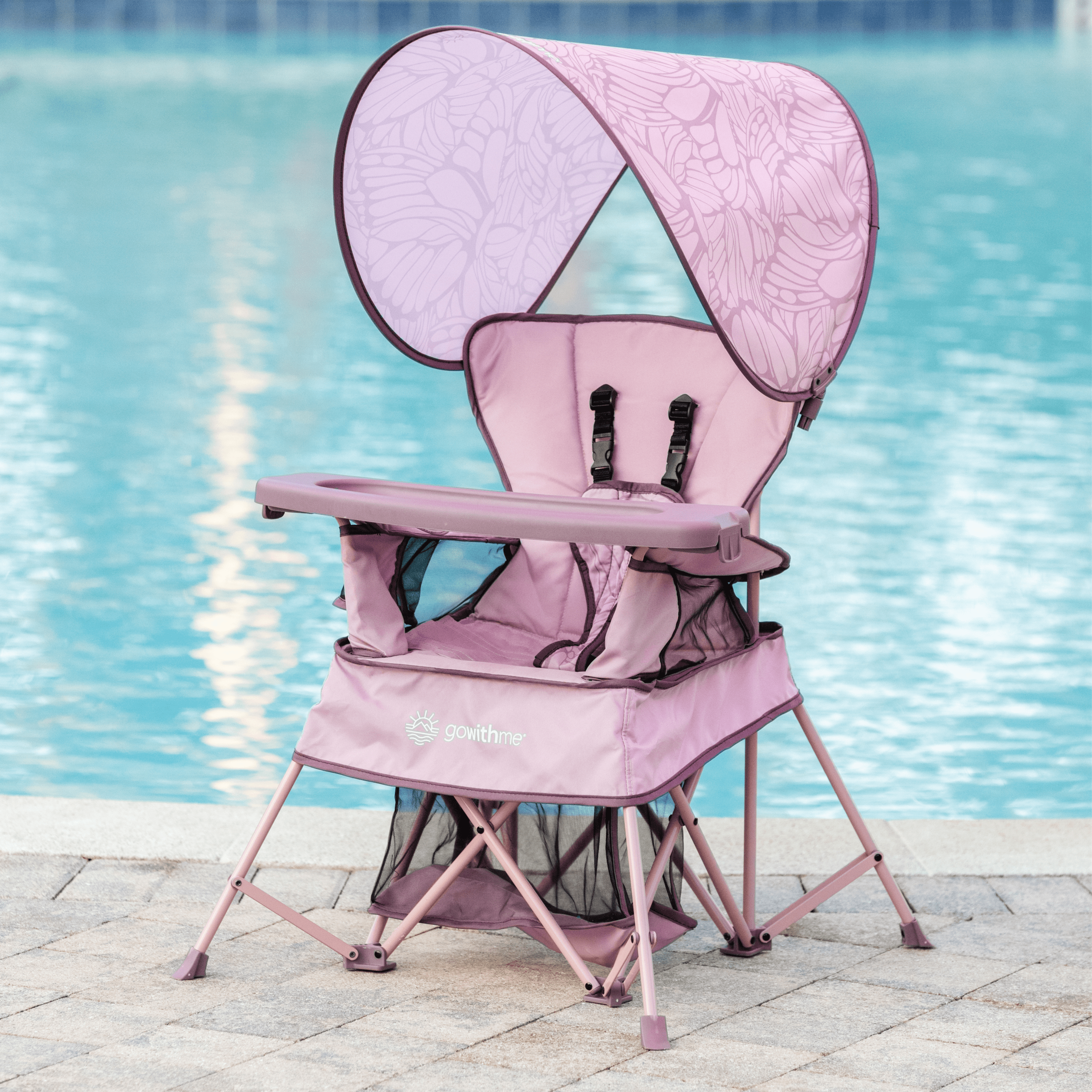 Baby Delight Go With Me Venture Deluxe Portable Chair - Canyon Rose.