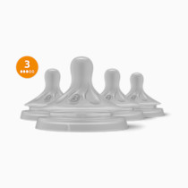 Philips Avent Natural Response Nipples, Extra Fast Flow (Flow 5), 4-Pack, SCY965/44