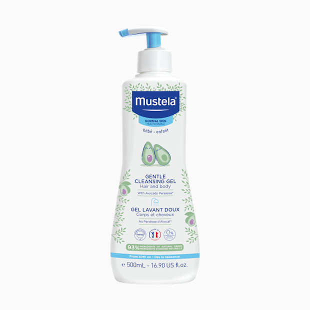 Mustela Gentle Cleansing Gel.