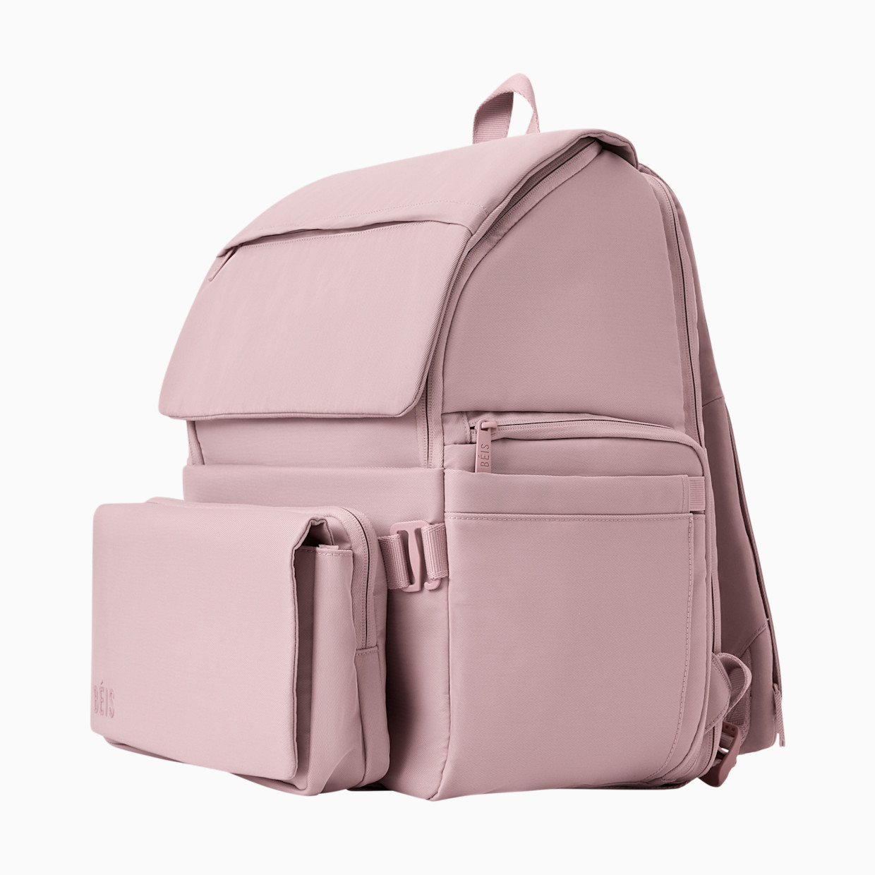 BEIS Travel The Ultimate Diaper Backpack - Atlas Pink.