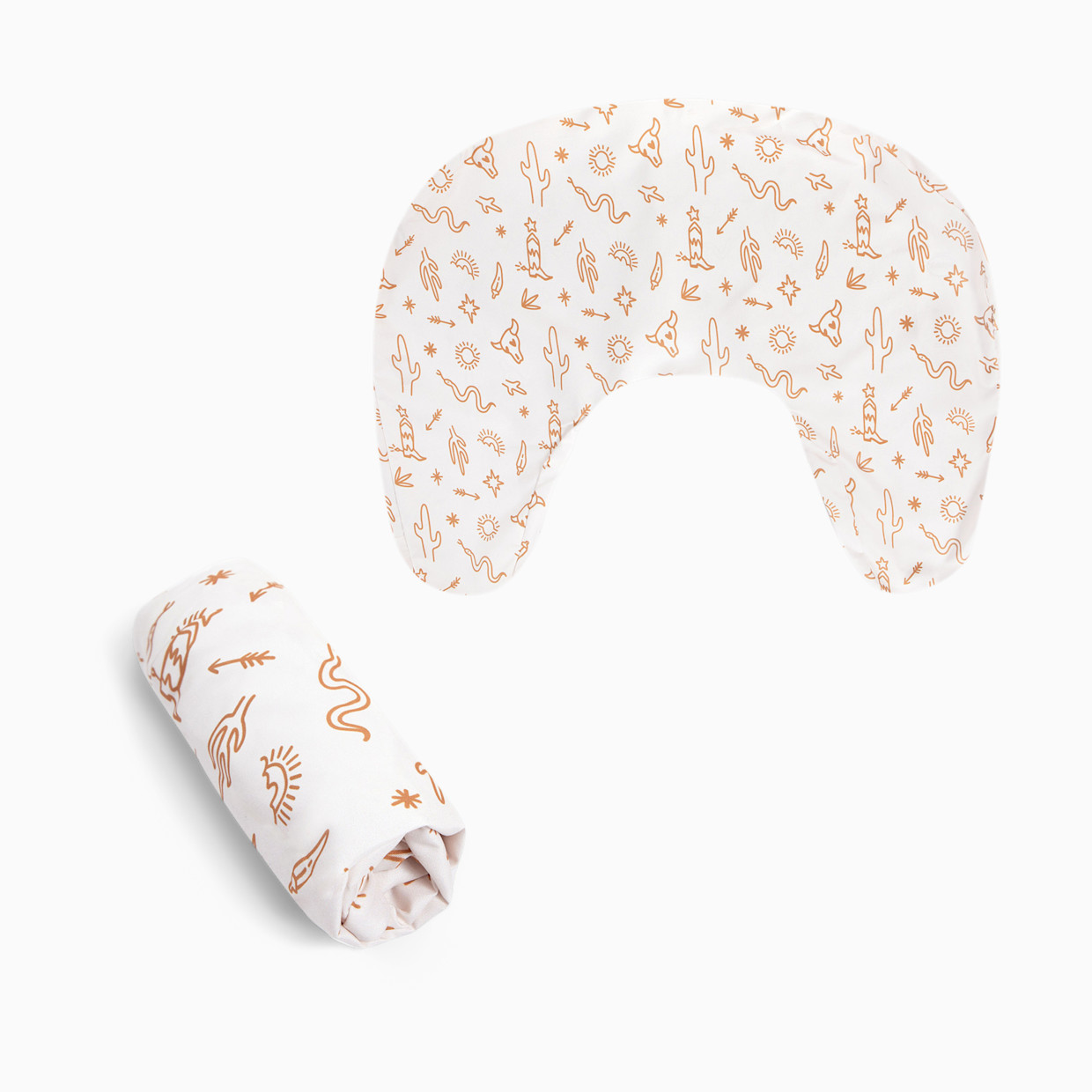 Boppy New Nursing Pillow Cover - Tan Southwest.