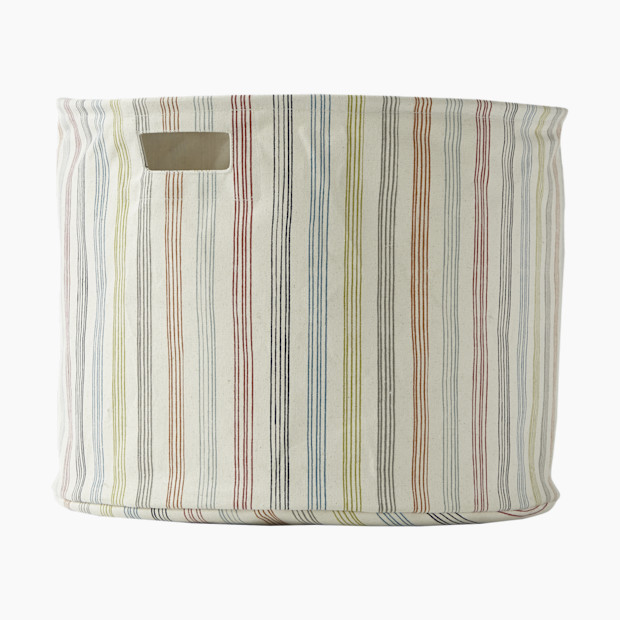 Pehr Playtime Storage Drum - Rainbow Stripe.