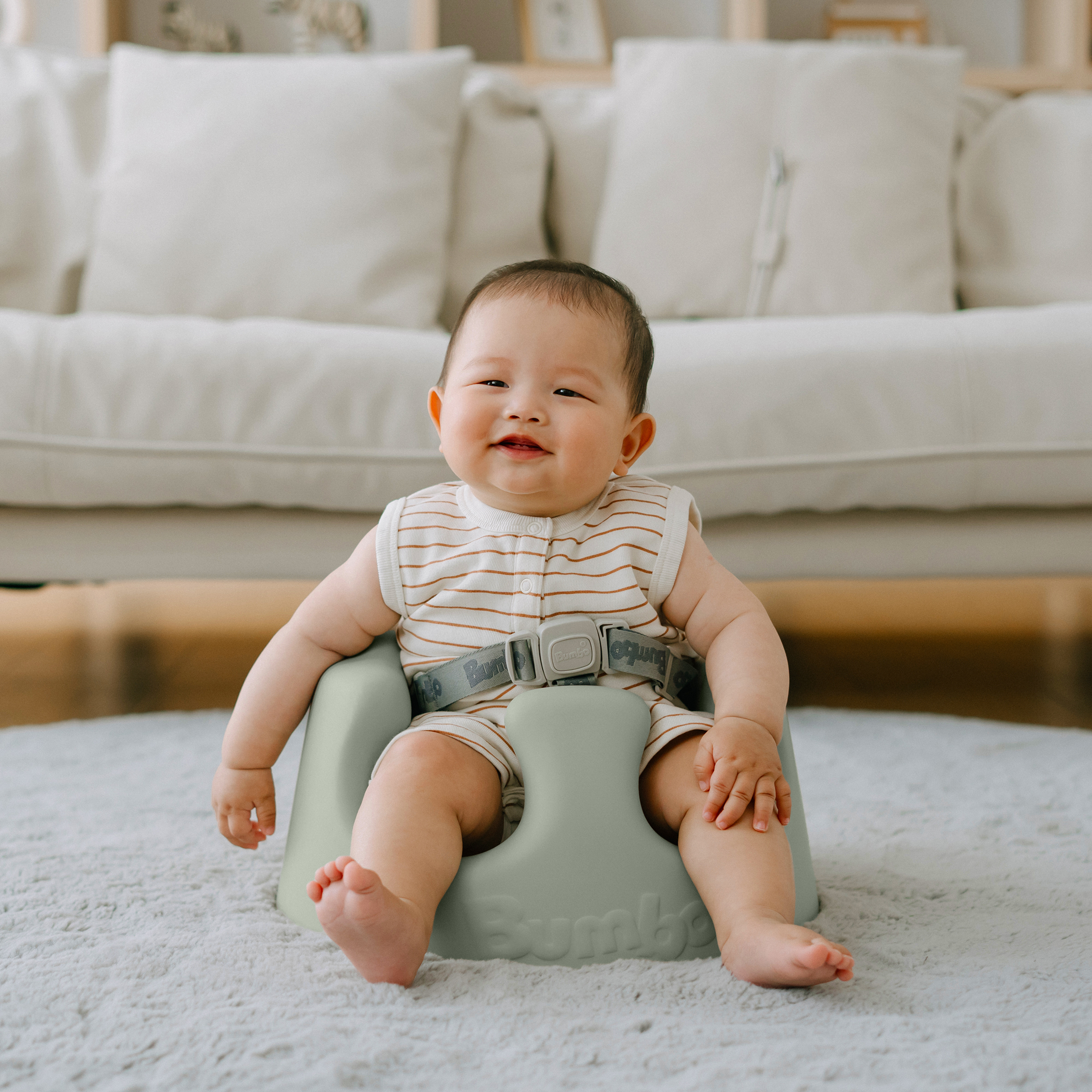 Bumbo Floor Seat PLUS+ - Agave.