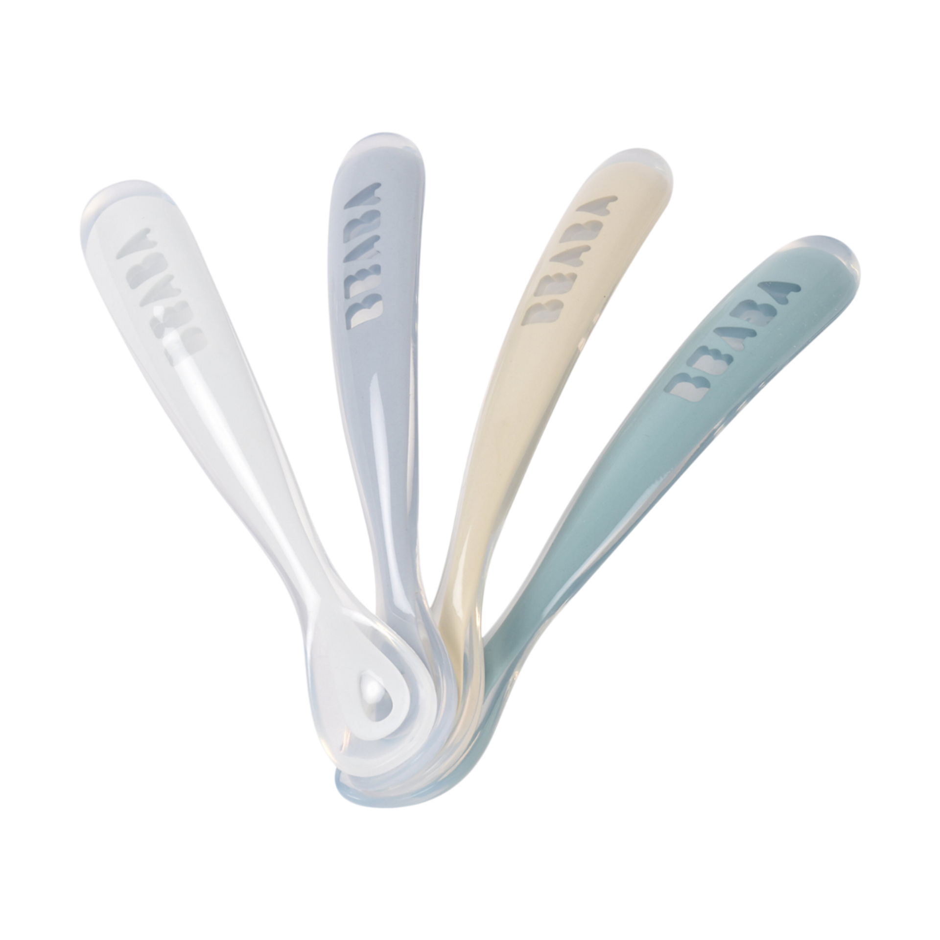  Baby's First Foods Silicone Spoons (Pack of 4).