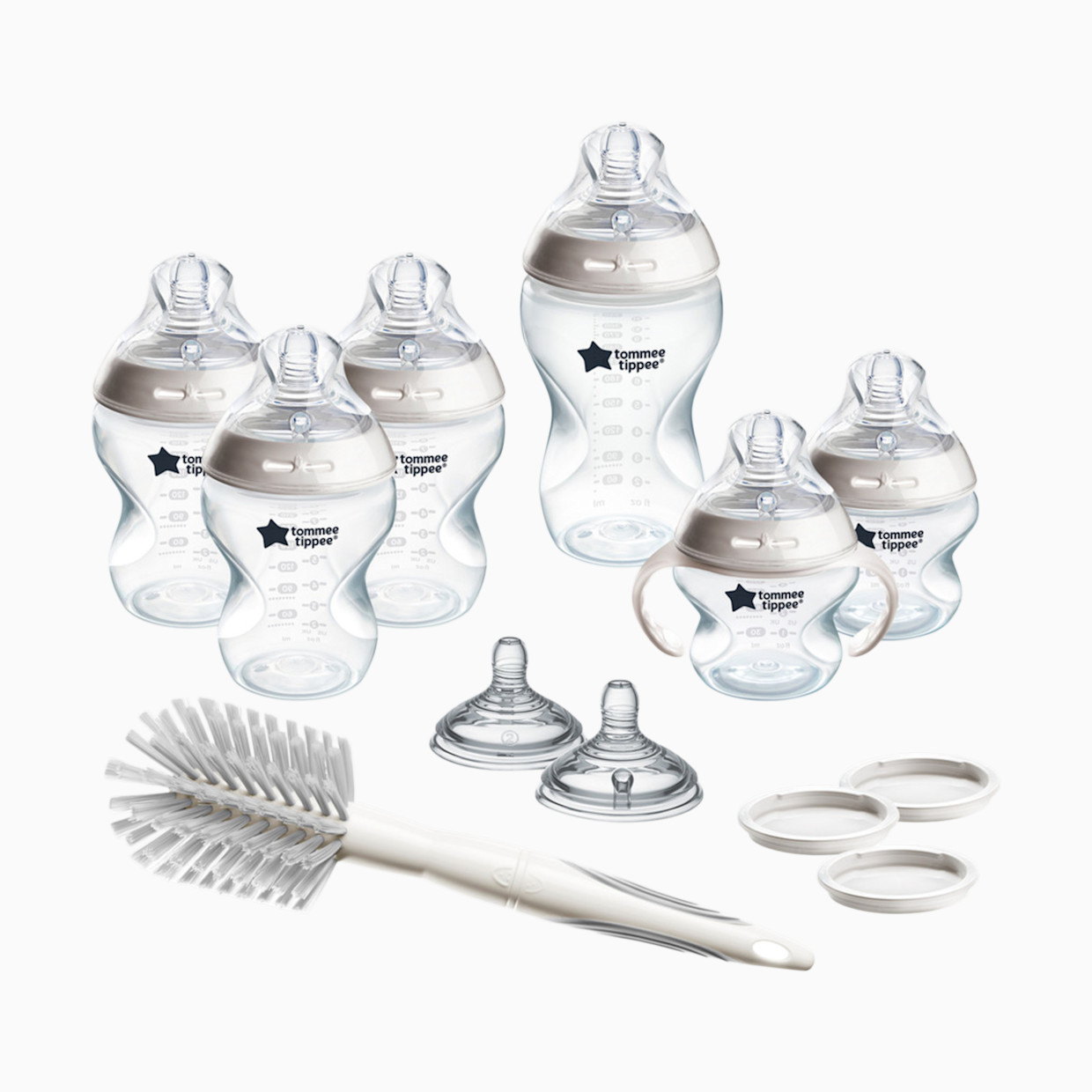 Tommee Tippee Natural Start 12 Piece BPA Free Bottle Set - Clear, 12.