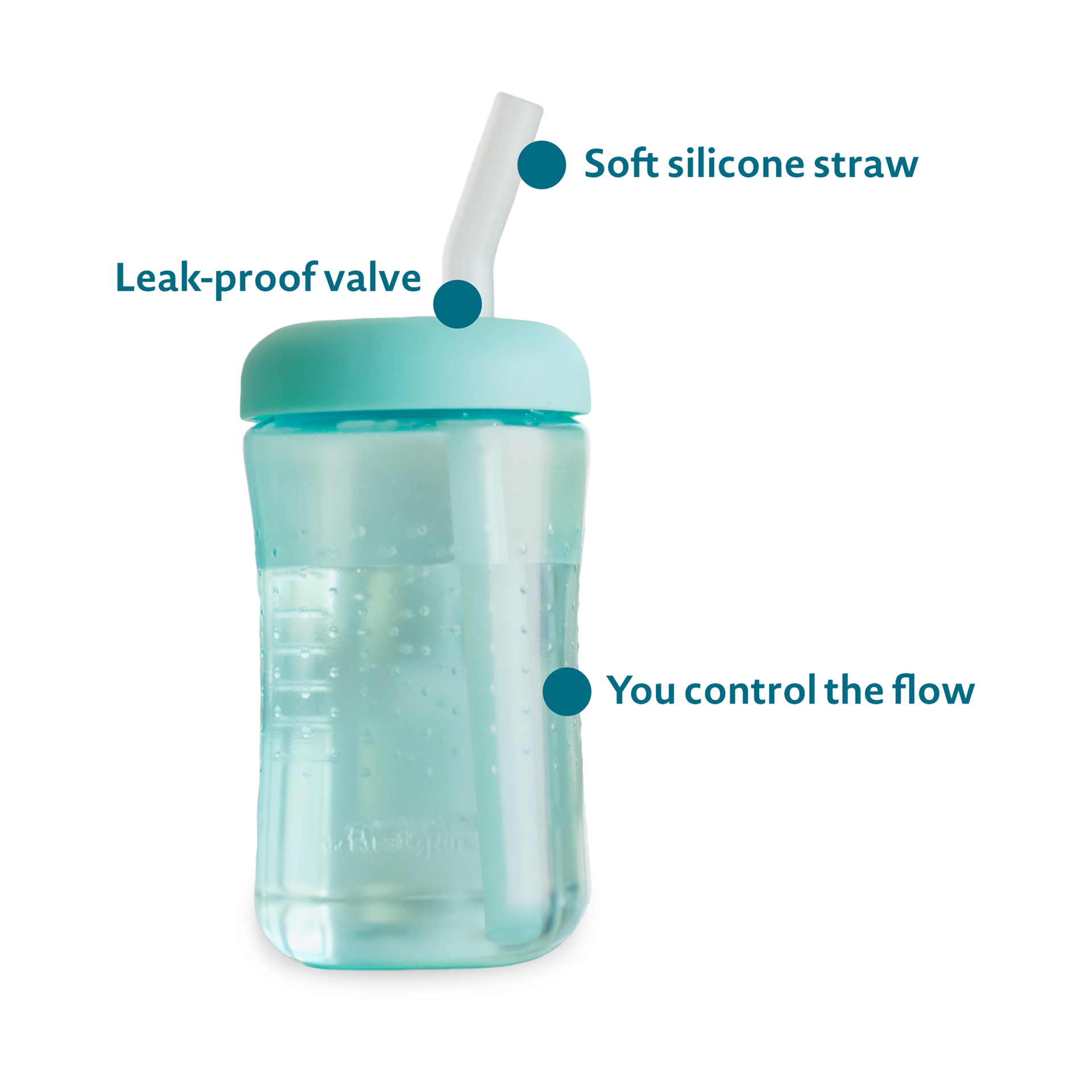 The First Years Squeeze & Sip Straw Trainer Cup.