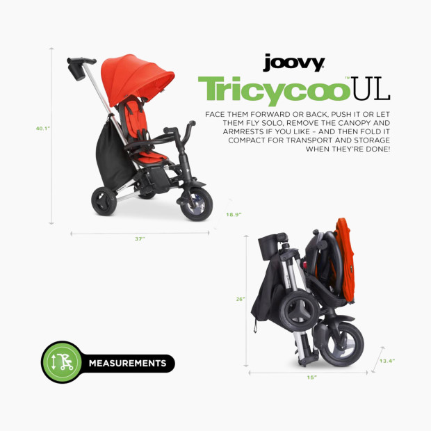 Joovy Tricycoo UL Trike - Rorgange.