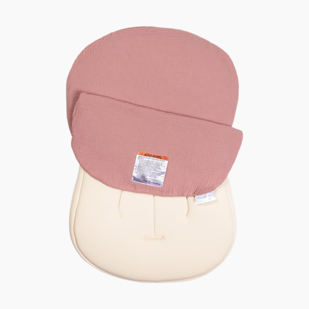 Snuggle Me Organic Infant Lounger Curve Muslin Cover.