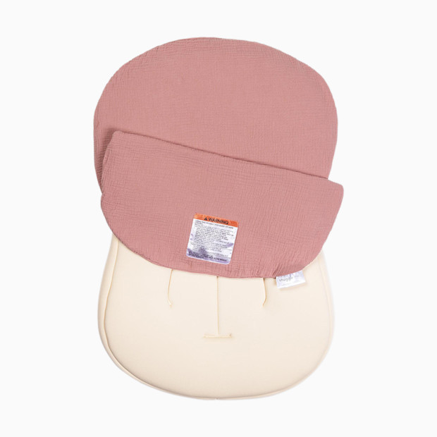 Snuggle Me Organic Infant Lounger Curve Muslin Cover.